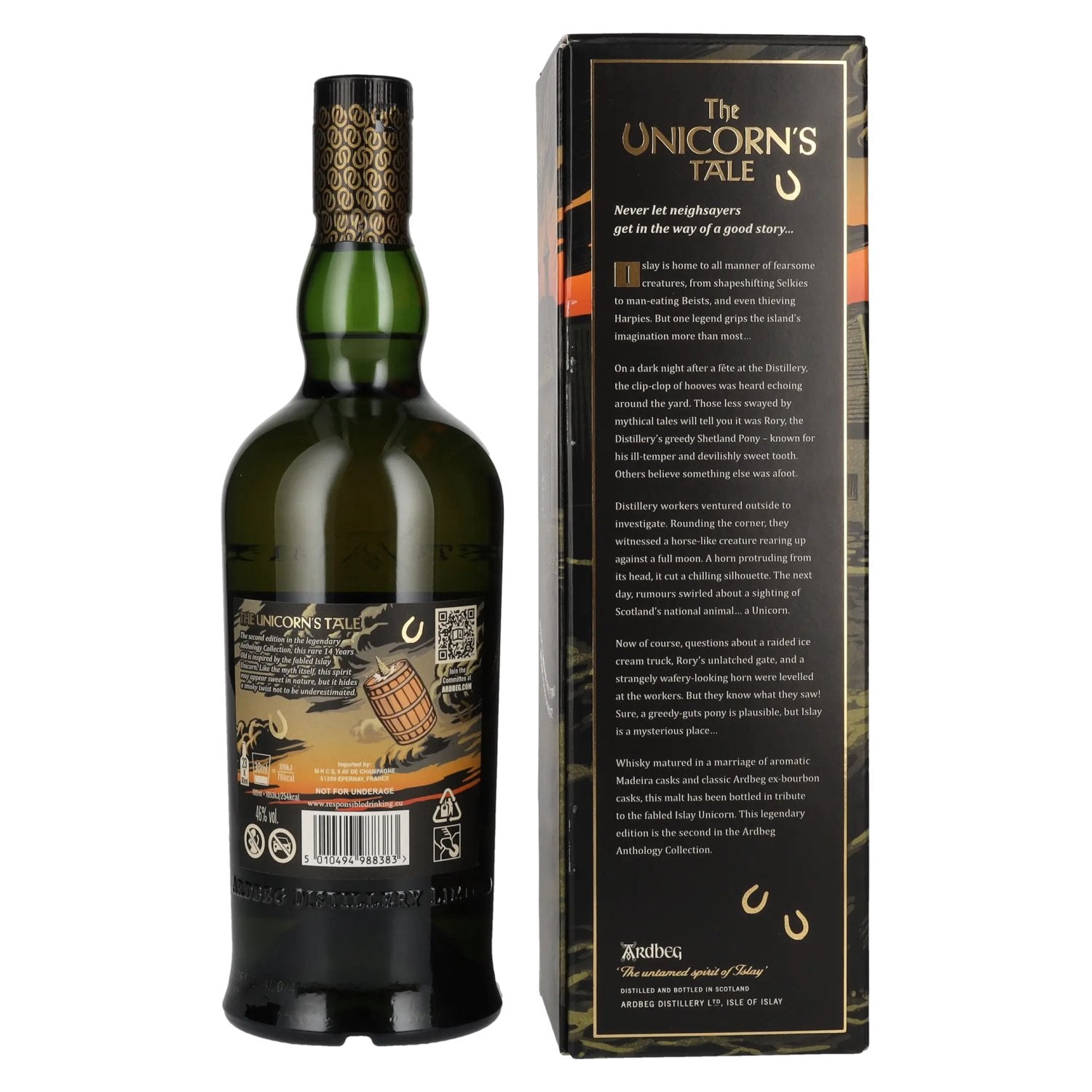 Ardbeg 14 Years Old The Ultimate Anthology The Unicorn's Tale Islay Single Malt 46% Vol. 0.7L in Gift Box