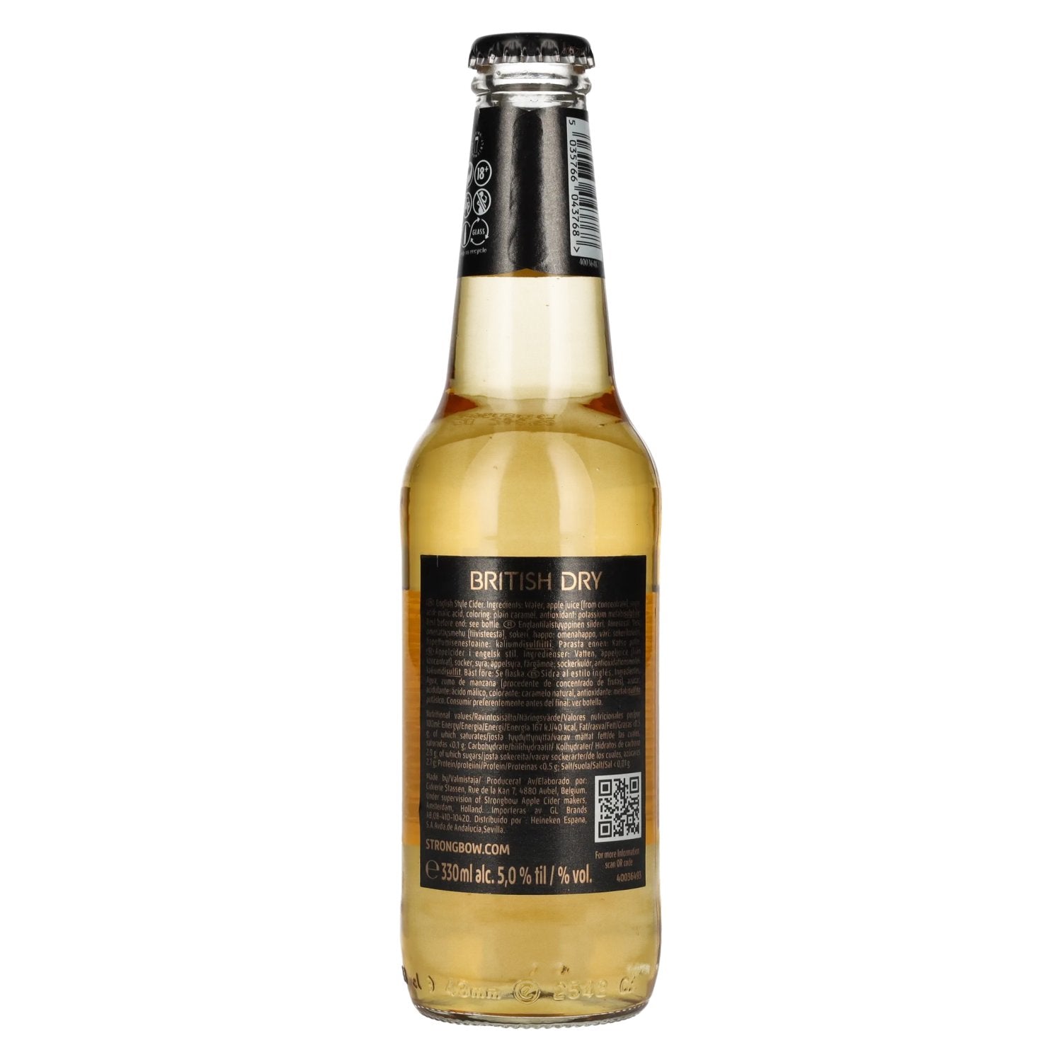 Strongbow Apple Ciders British Dry 5% Vol. 0.33l