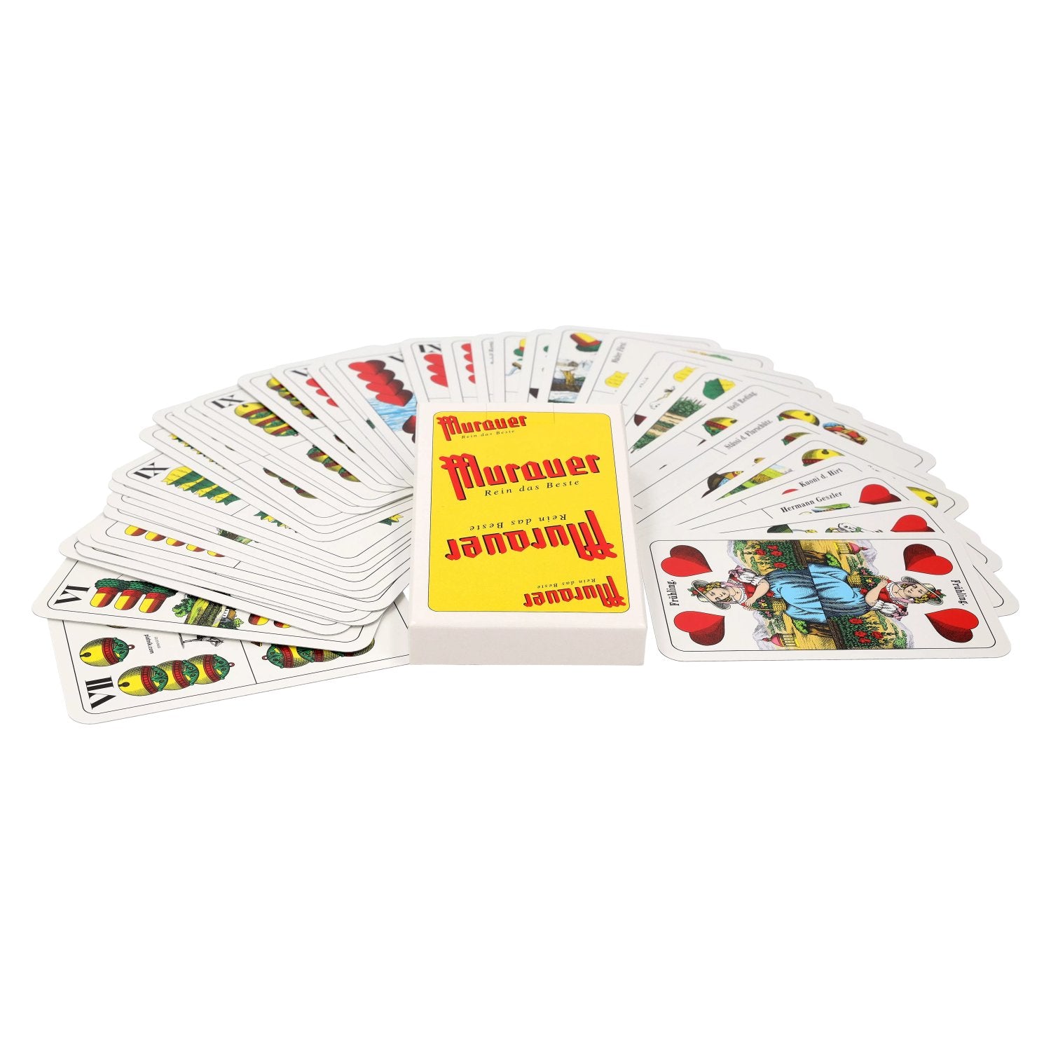 Murau schnapps cards, 36 cards