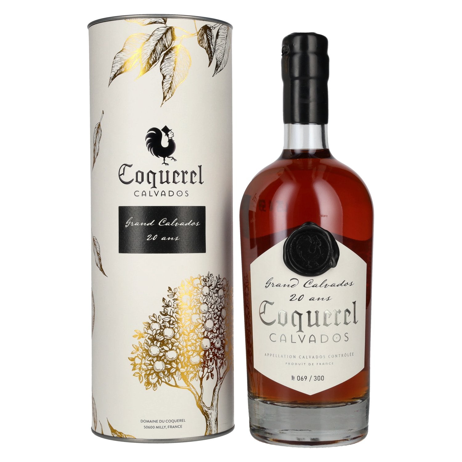 Coquerel Grand Calvados 20 Ans 42% Vol. 0,7l in Geschenkbox