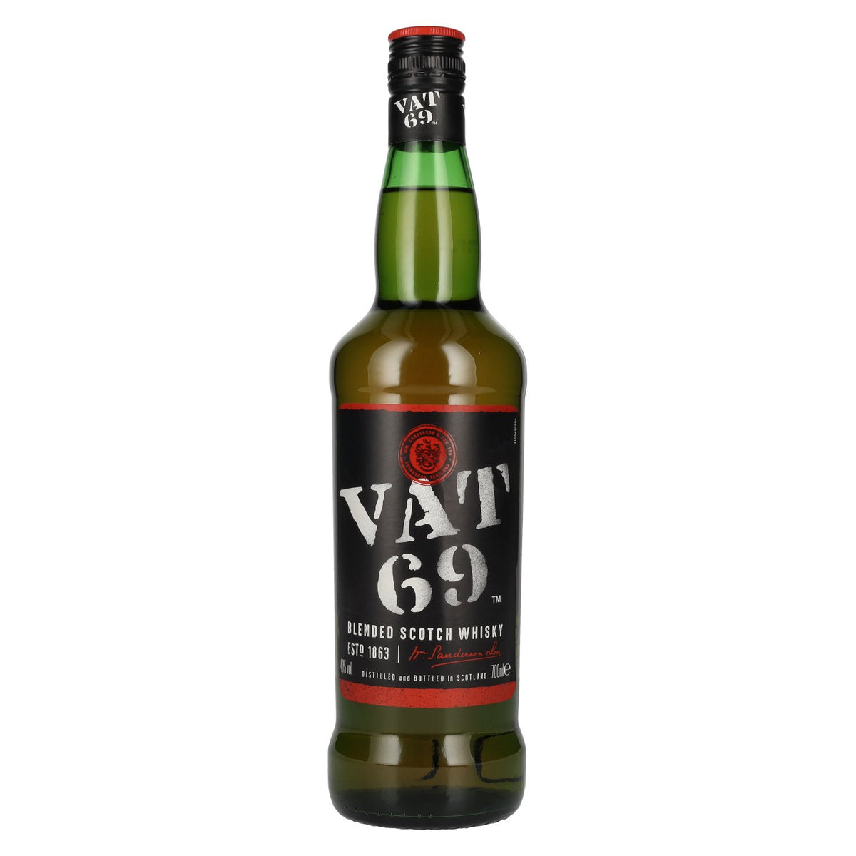 VAT 69 Blended Scotch Whisky 40% Vol. 0.7l