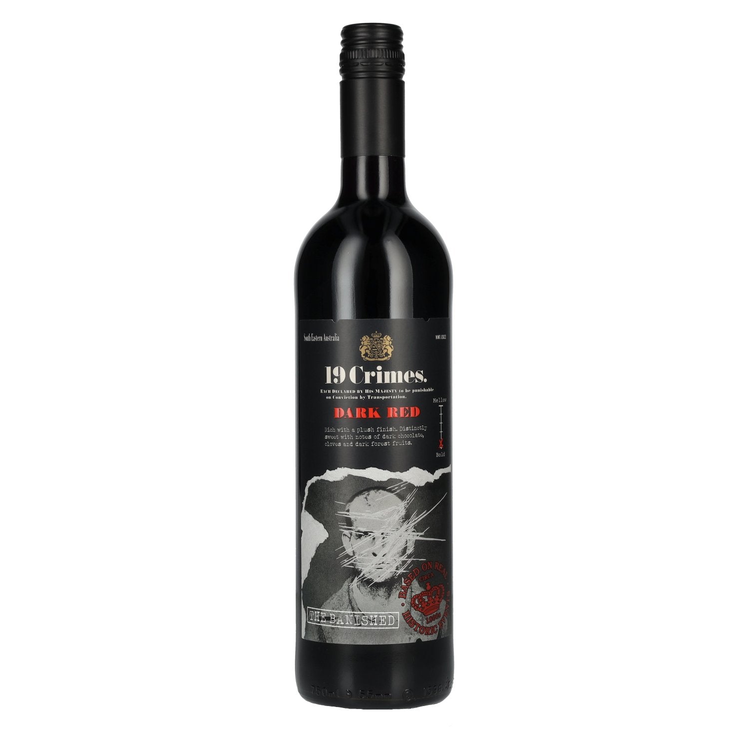 19 Crimes The Banished Dark Red 13.5% Vol. 0.75L