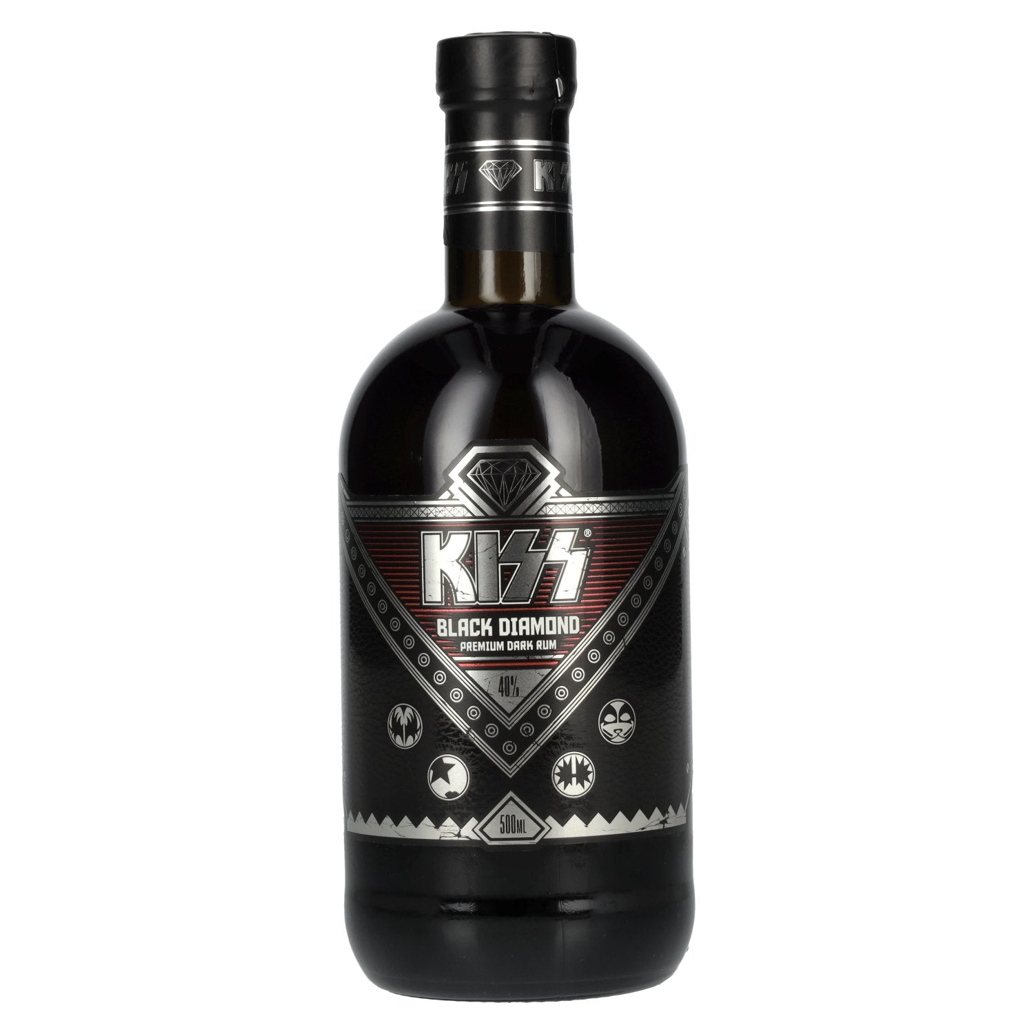 Kiss Black Diamond Premium Dark Rum 40% Vol. 0.5l
