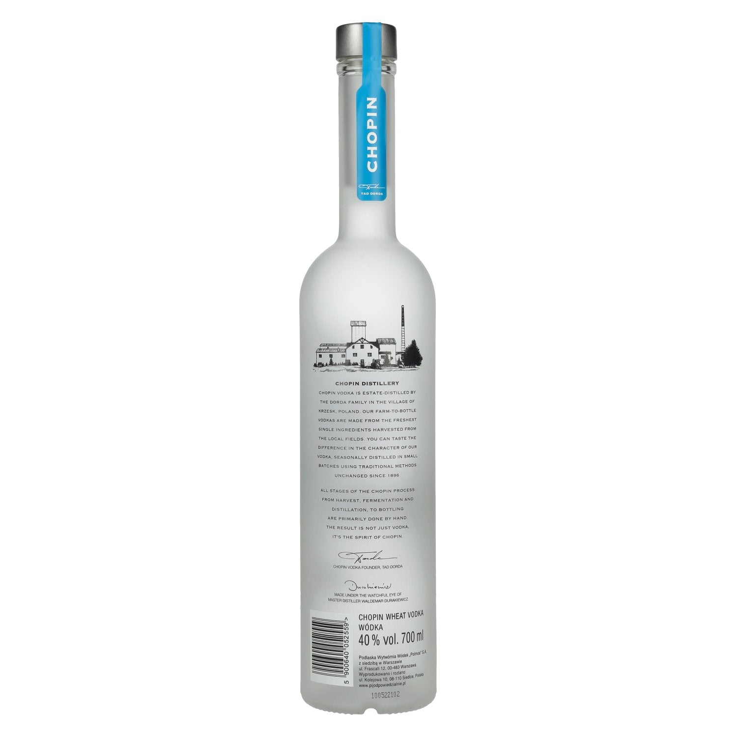 Chopin Wheat Vodka 40% Vol. 0.7l