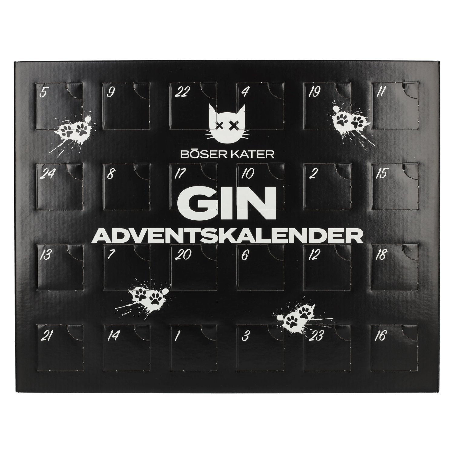 Böser Kater Gin Advent Calendar 36.9% vol. 24 x 0.025 l