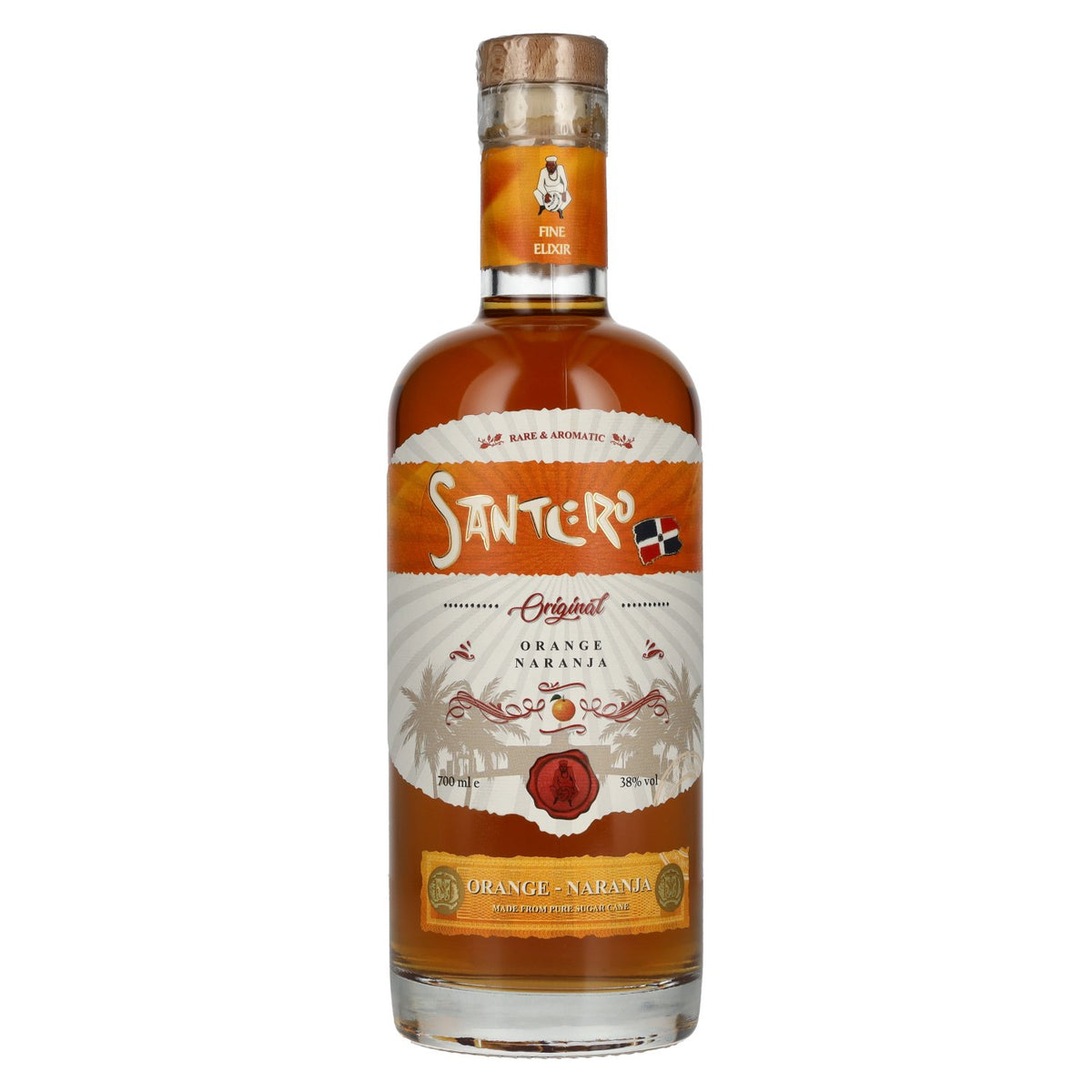 SANTERO Orange Naranja Spirit Drink 38% Vol. 0.7l