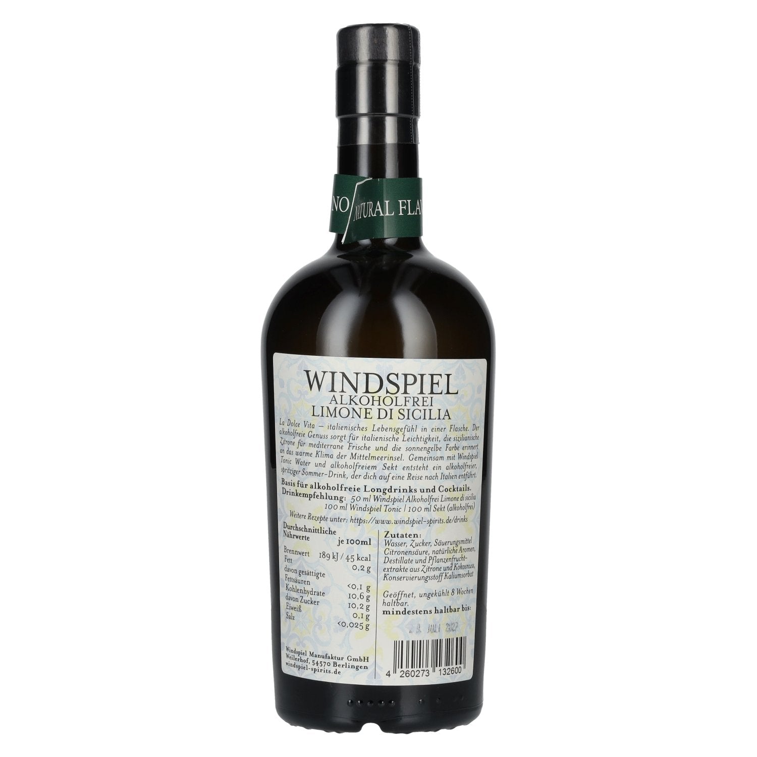 Windspiel Limone di Sicilia Non-alcoholic 0.5l