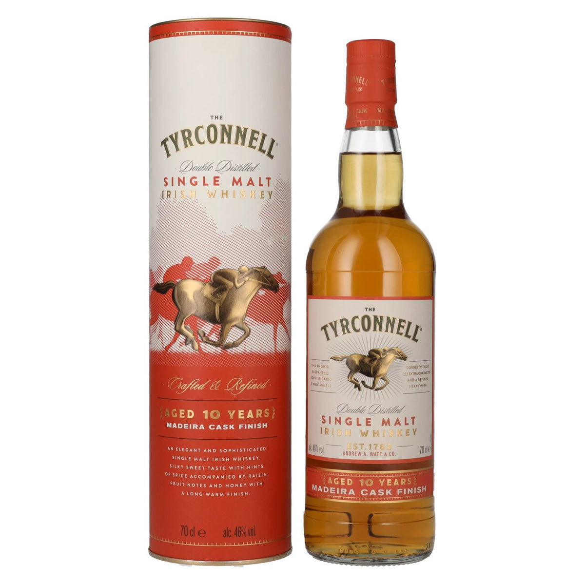 The Tyrconnell 10 Years Old Madeira Cask 46% Vol. 0.7l in gift box