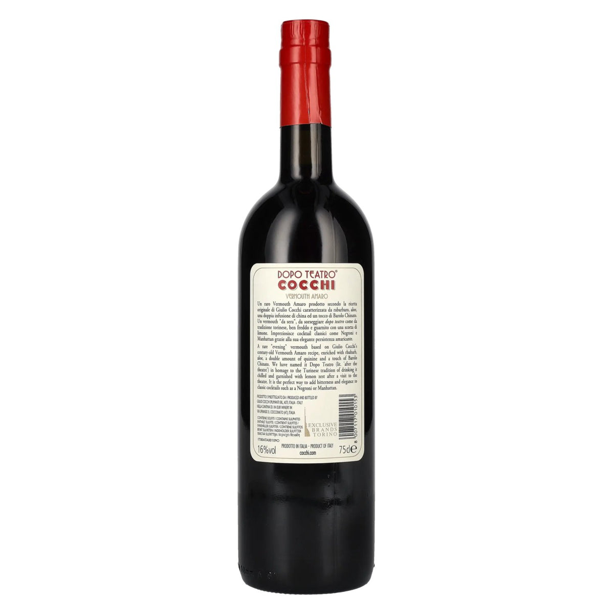 Cocchi Dopo Teatro Vermouth Amaro 16% Vol. 0,75l