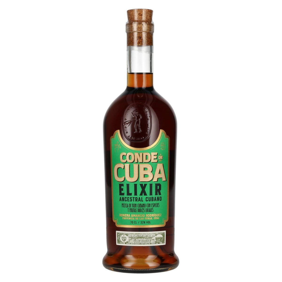 Conde de Cuba ELIXIR Ancestral Cubano 32% Vol. 0,7l