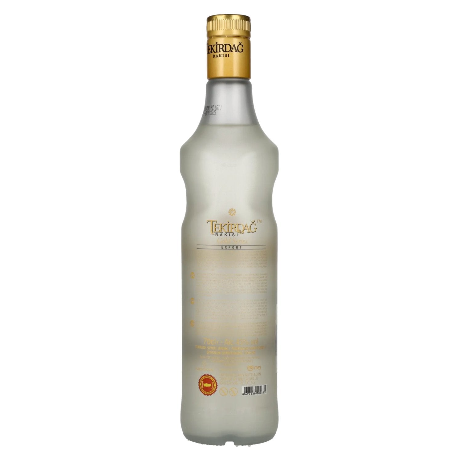 Tekirdag Rakisi Gold Series 45% Vol. 0,7l