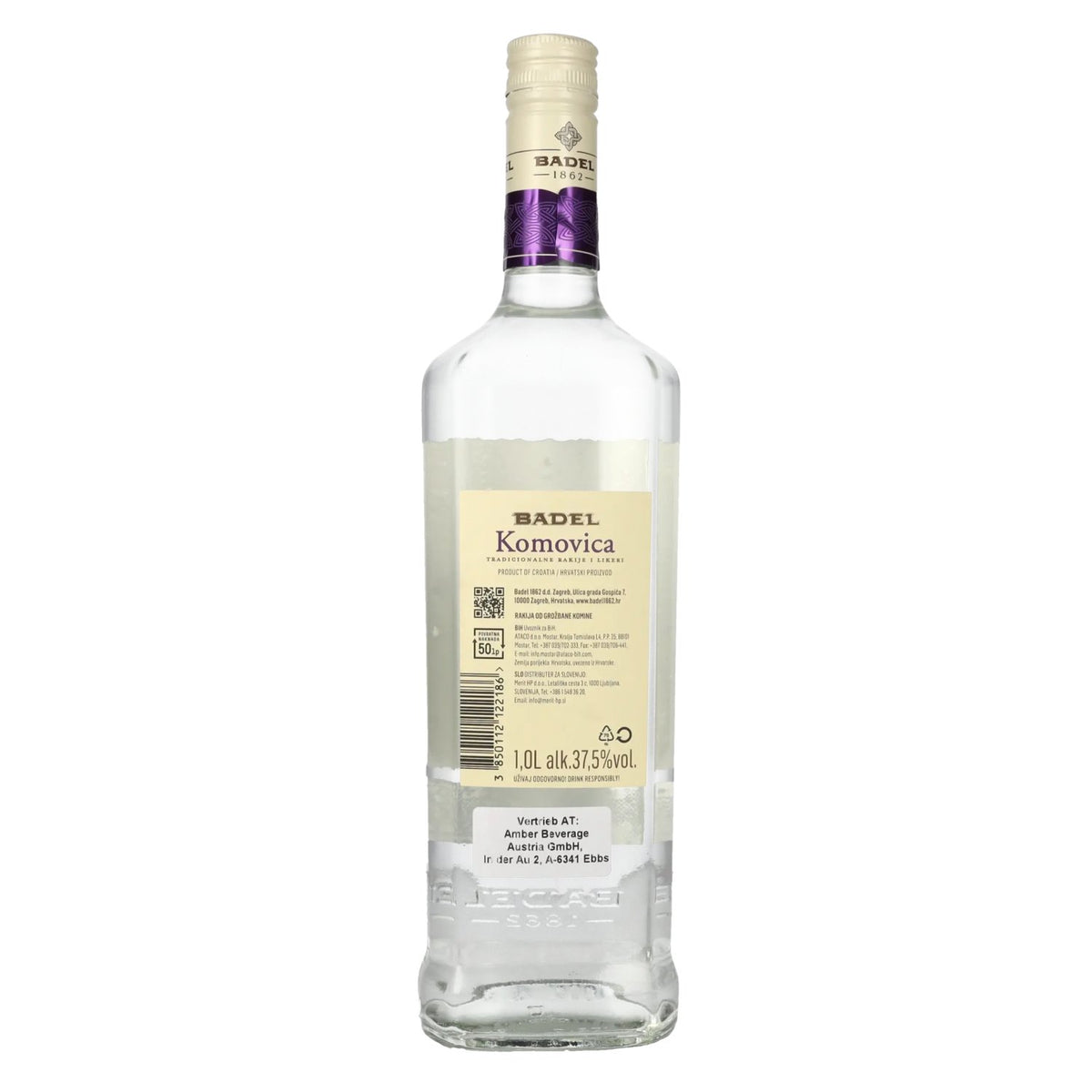 Badel Komovica 37.5% vol. 1 litre