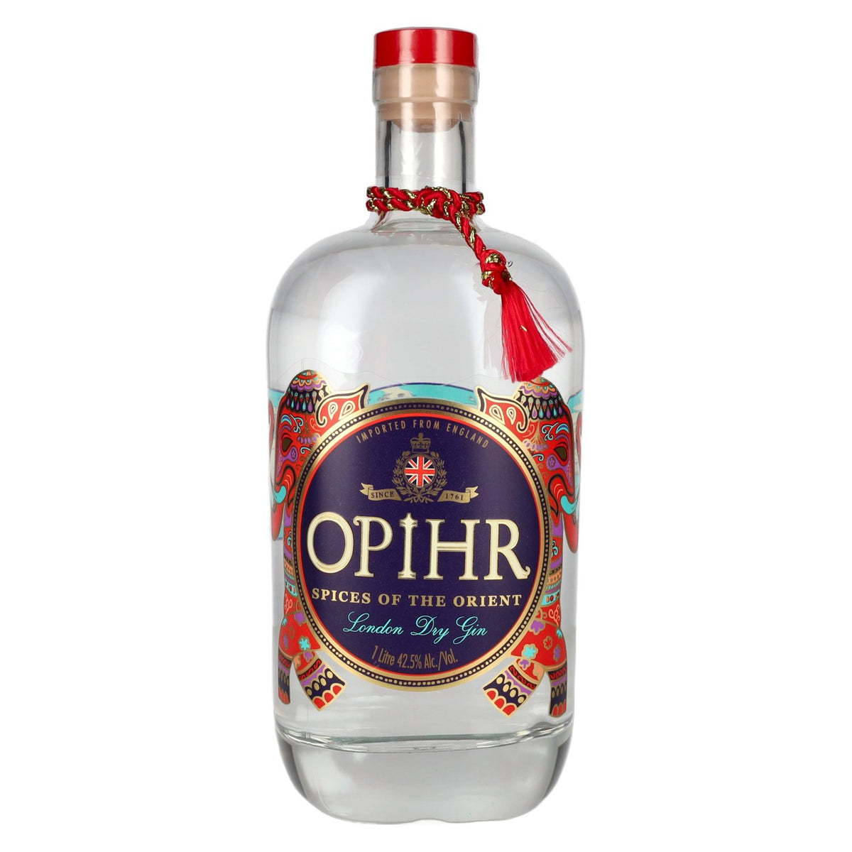 Opihr SPICES OF THE ORIENT London Dry Gin 42.5% ABV 1l