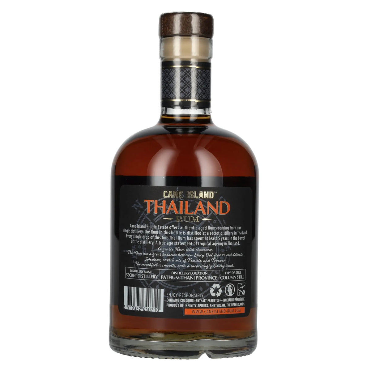 Cane Island THAILAND 5 Years Old Single Estate Rum 43% Vol. 0.7l