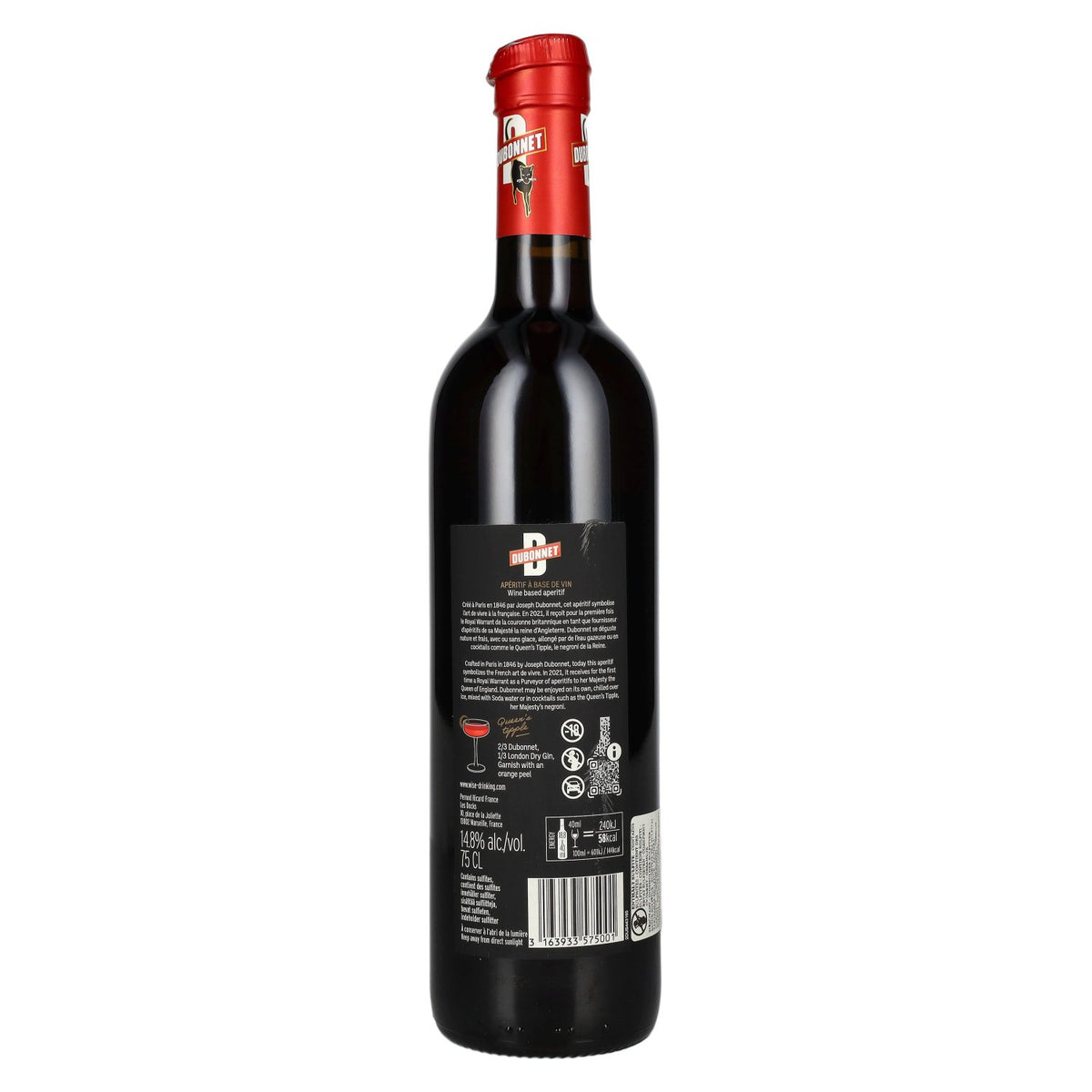 Dubonnet Rouge 14,8% Vol. 0,75l