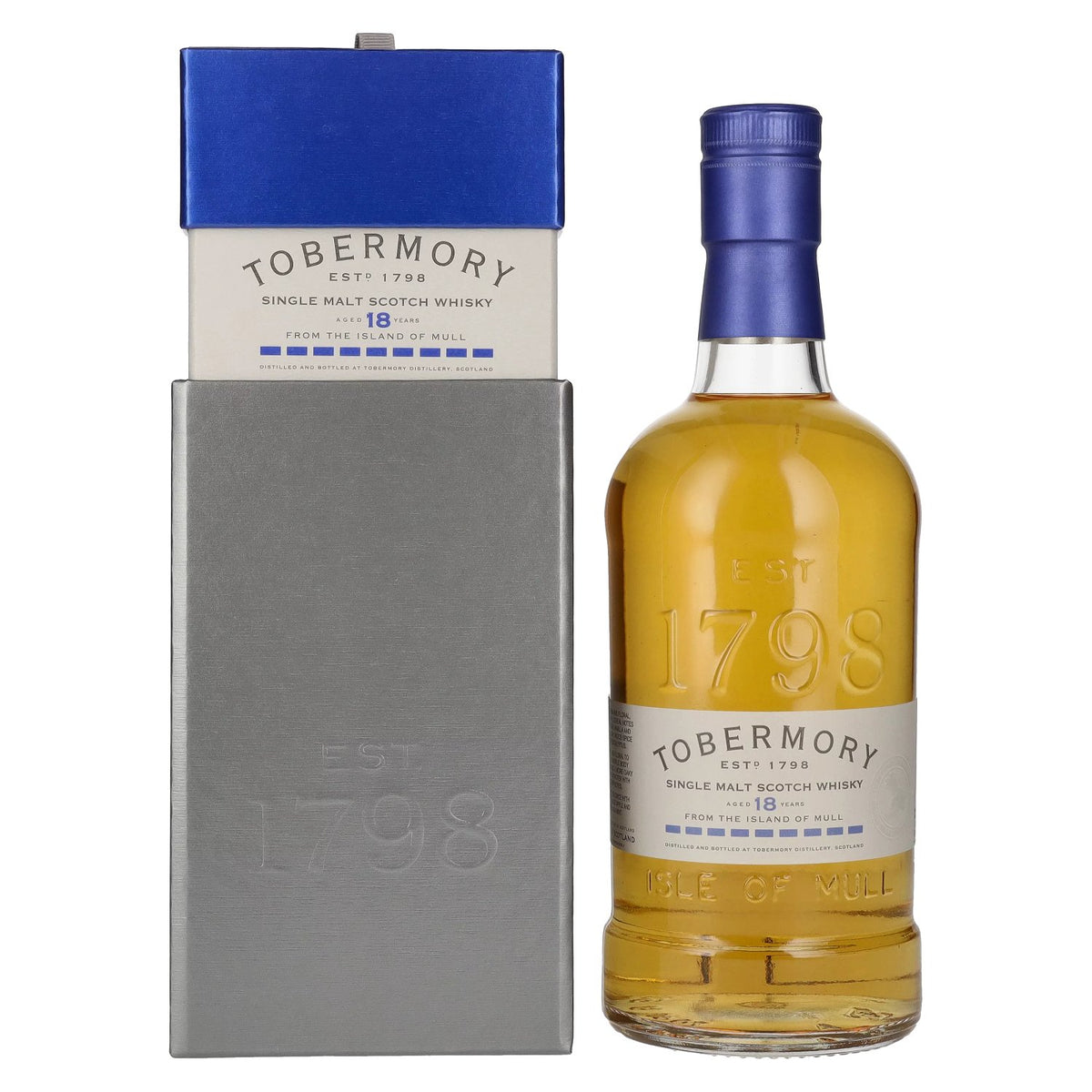 Tobermory 18 Years Old BOURBON FINISH 46.3% Vol. 0.7L in Gift Box