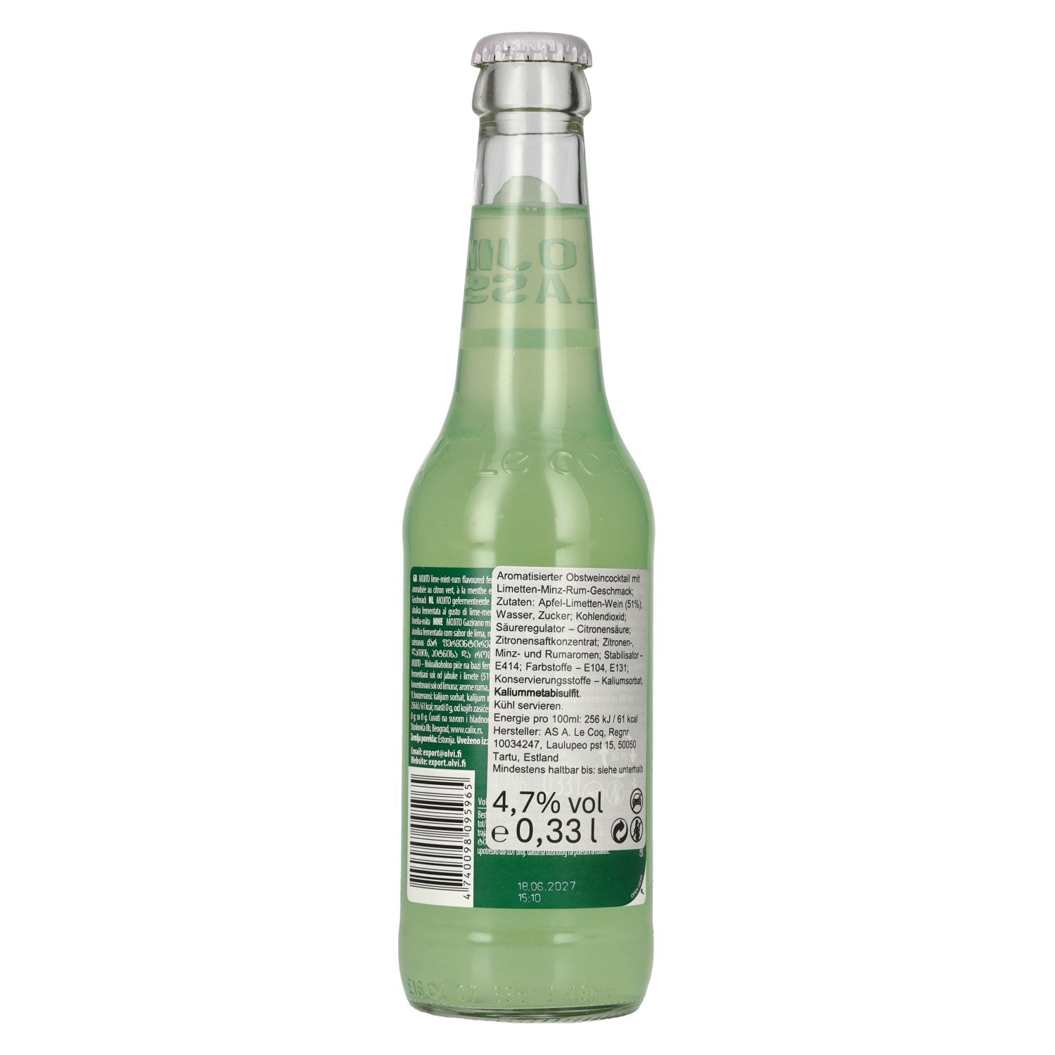 Le Coq MOJITO CLASSIC 4,7% Vol. 0,33l