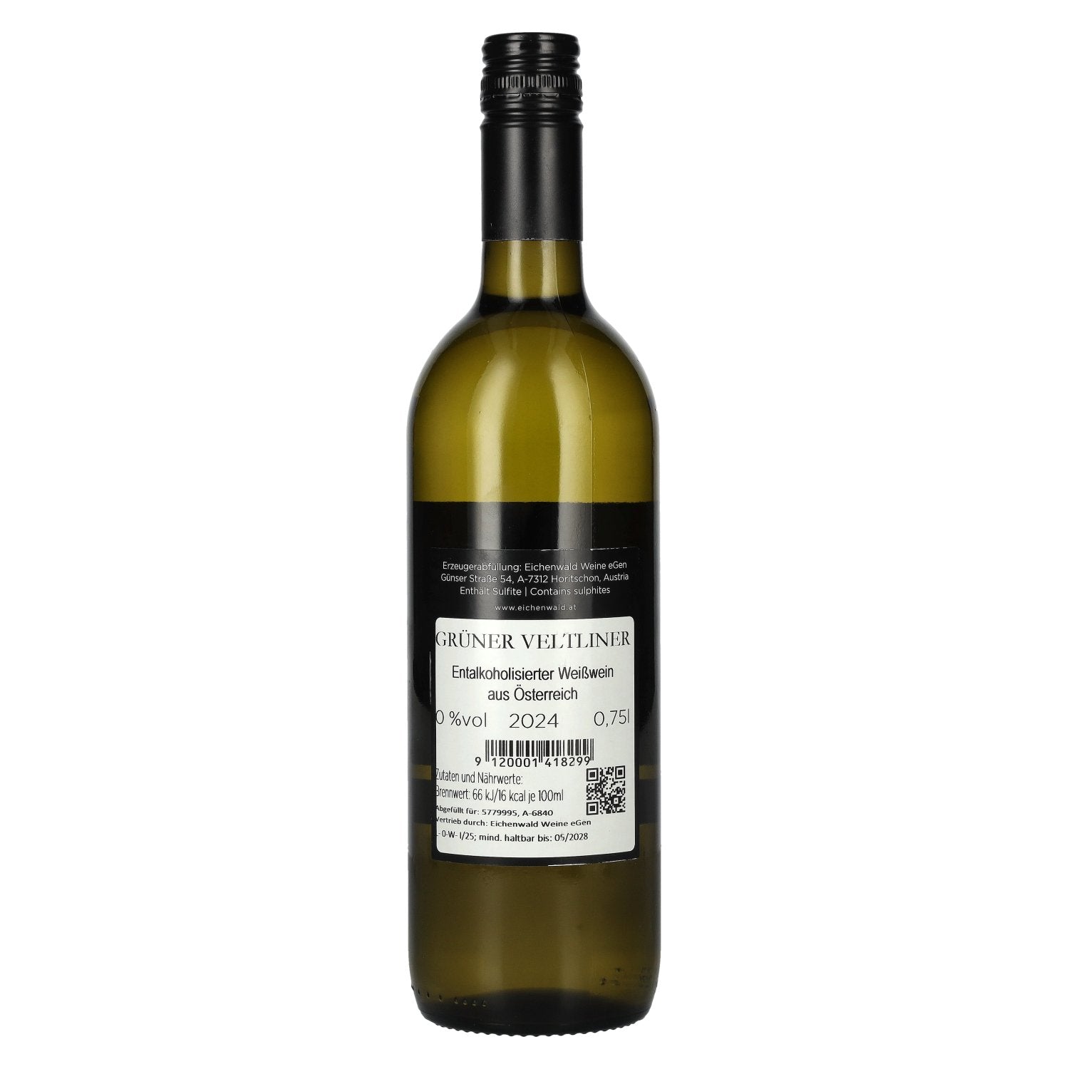 Eichenwald THE HIDING GAME Grüner Veltliner Alcohol-Free 2024 0.75l