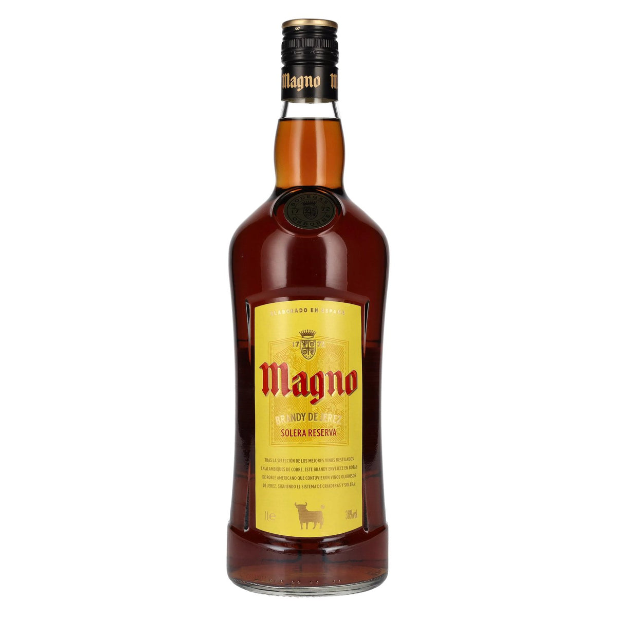 Osborne Magno Solera Reserva Brandy de Jerez 36% ABV 1 litre