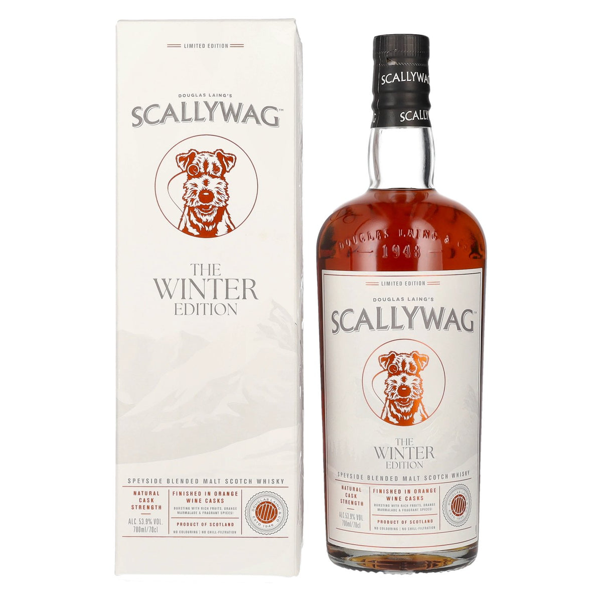 Douglas Laing SCALLYWAG The Winter Edition 53.9% Vol. 0.7L in gift box