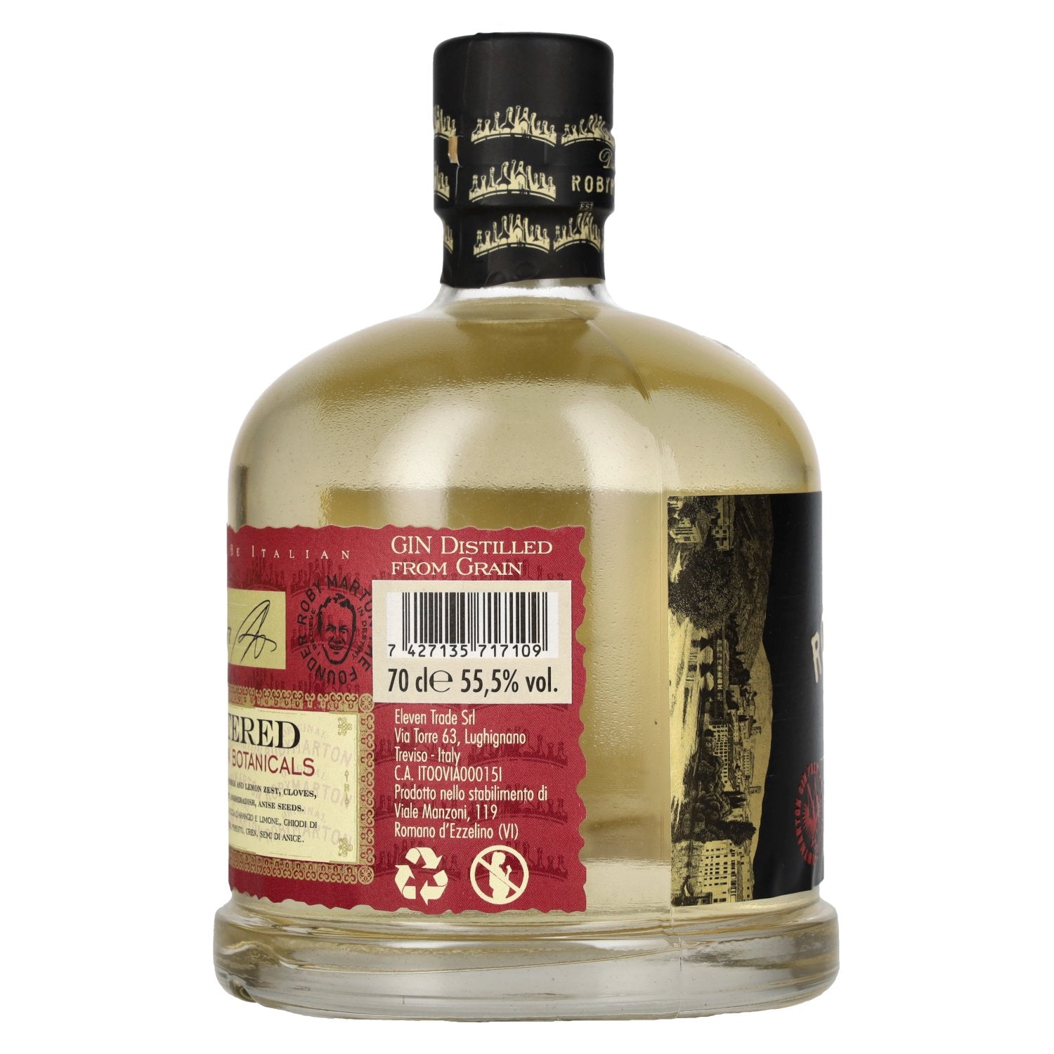 Roby Marton Gin Original HIGH PROOF 55.5% Vol. 0.7l