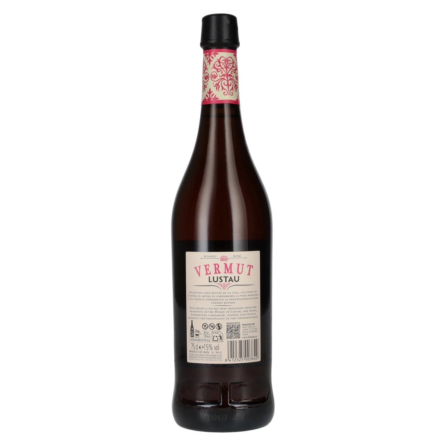 Lustau Vermut Rosé 15% Vol. 0,75l
