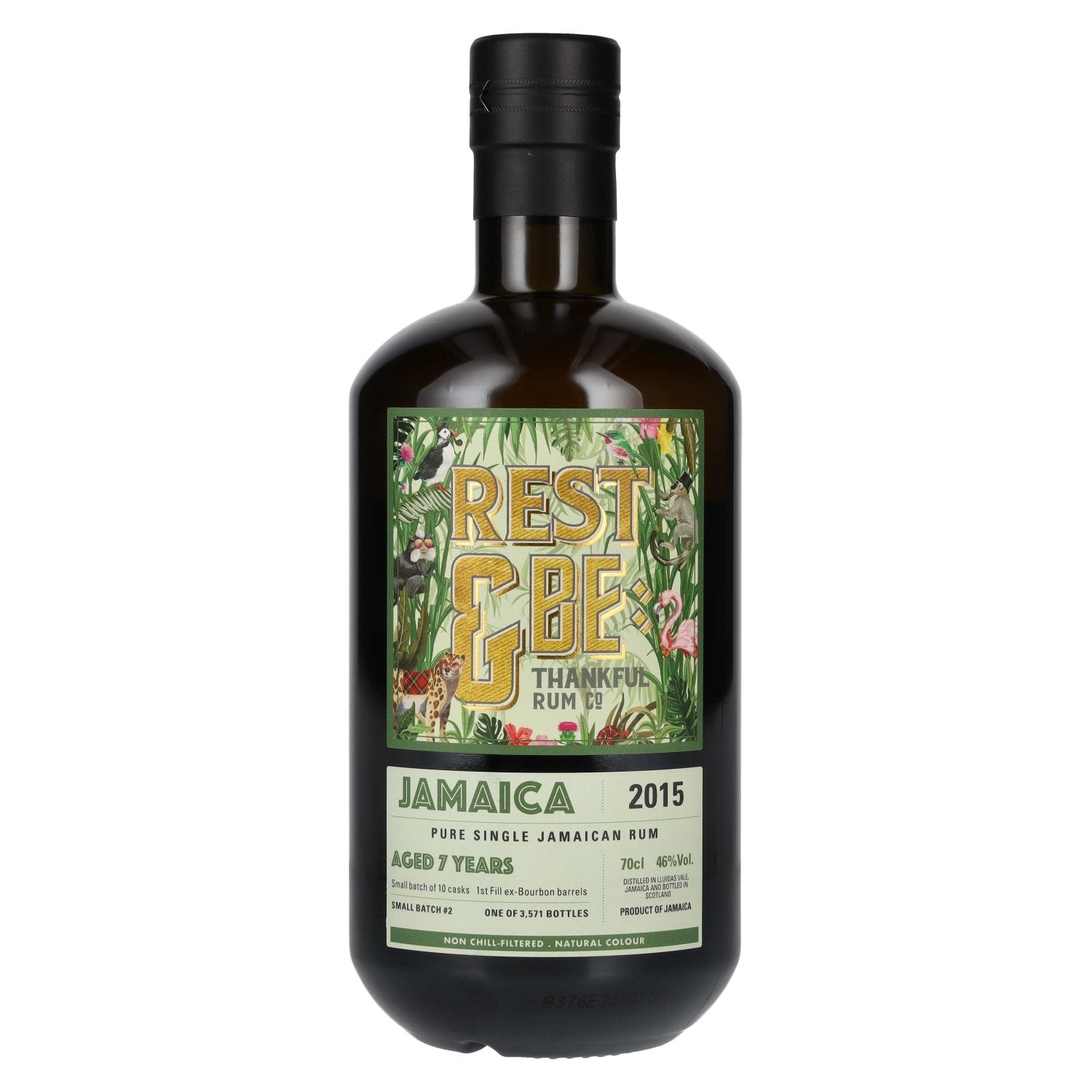 Rest & Be Thankful JAMAICA 7 Years Old Pure Single Jamaican Rum 2015 #2 46% Vol. 0.7l