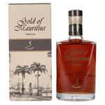 Gold of Mauritius 5 Solera Dark Rum 40% Vol. 0.7L in Gift Box