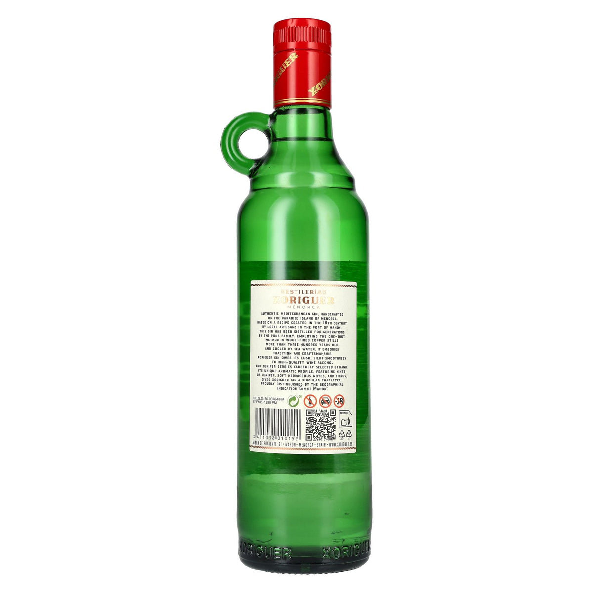 Xoriguer Mahon Gin 38% ABV 0.7 l