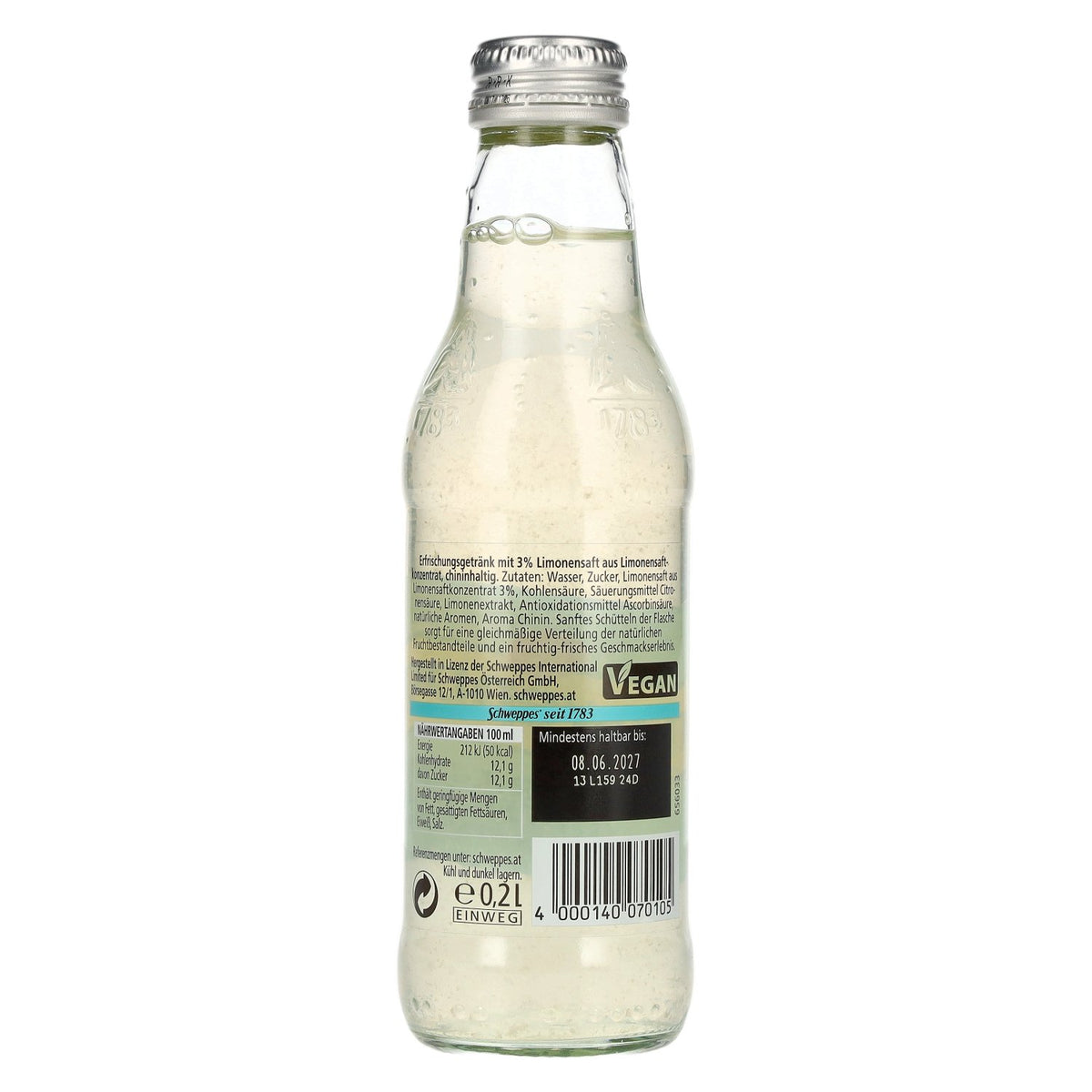 Schweppes Original Bitter Lemon 0,2l
