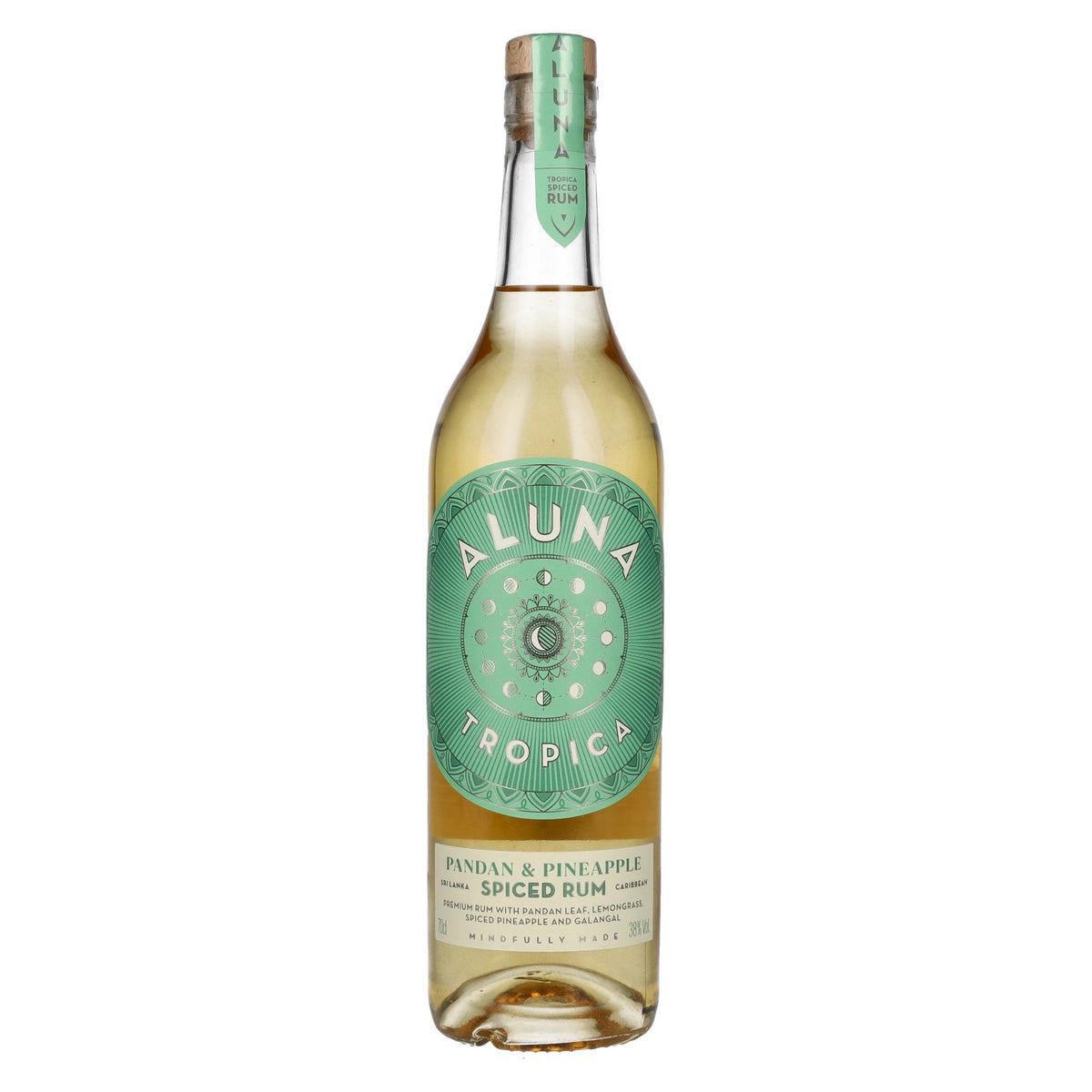 Aluna Tropica Pandan &amp; Pineapple Spiced Rum 38% vol. 0.7 l