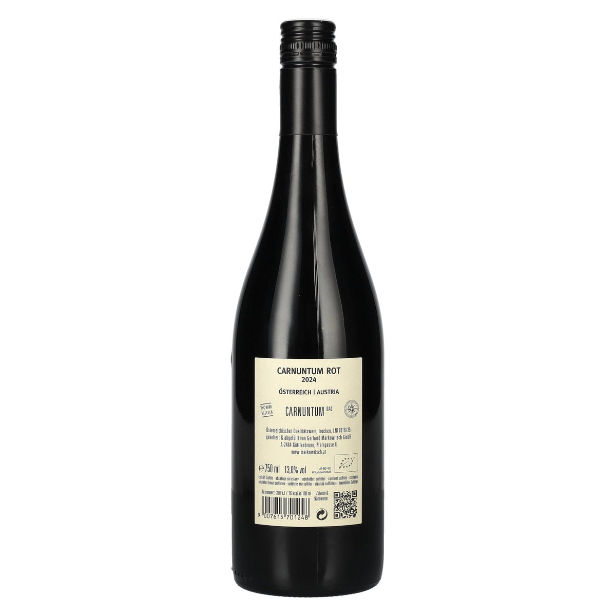 Markowitsch Carnuntum Red 2024 13% ABV 0.75 l