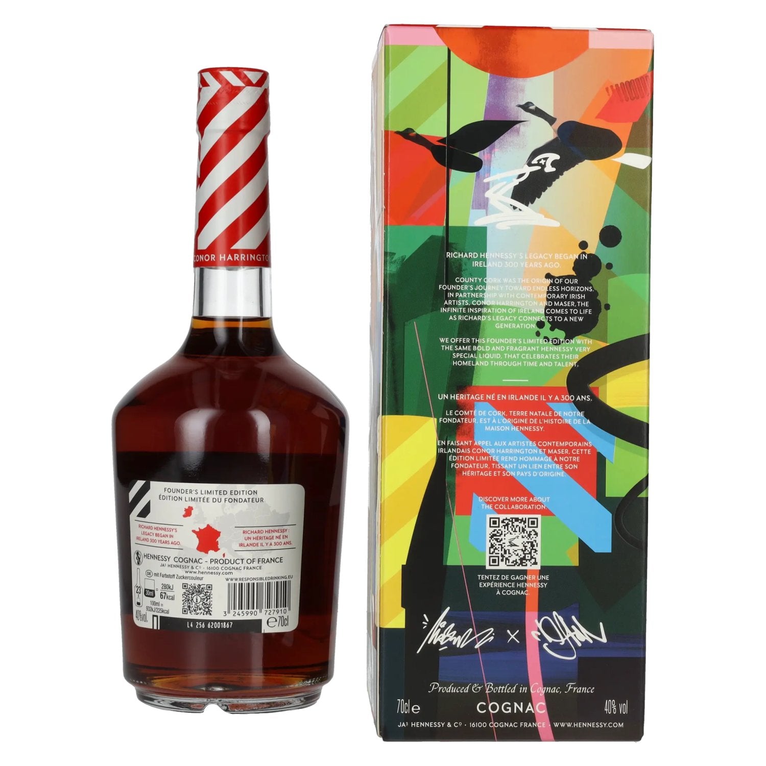 Hennessy Very Special Cognac 300th Founder's Edition 40% Vol. 0.7l in Gift Box