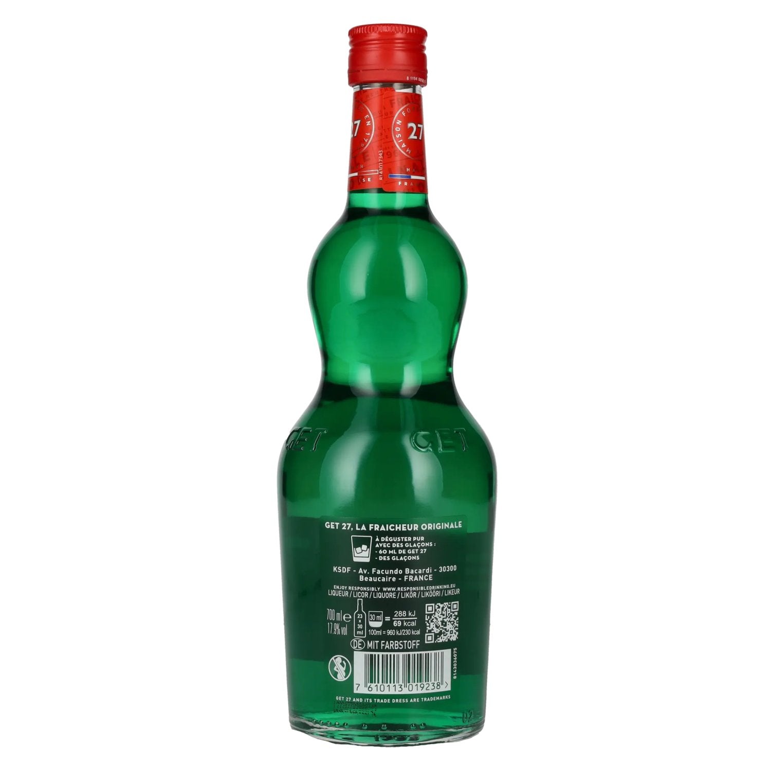Get 27 Liqueur de Menthe 17,9% Vol. 0,7l