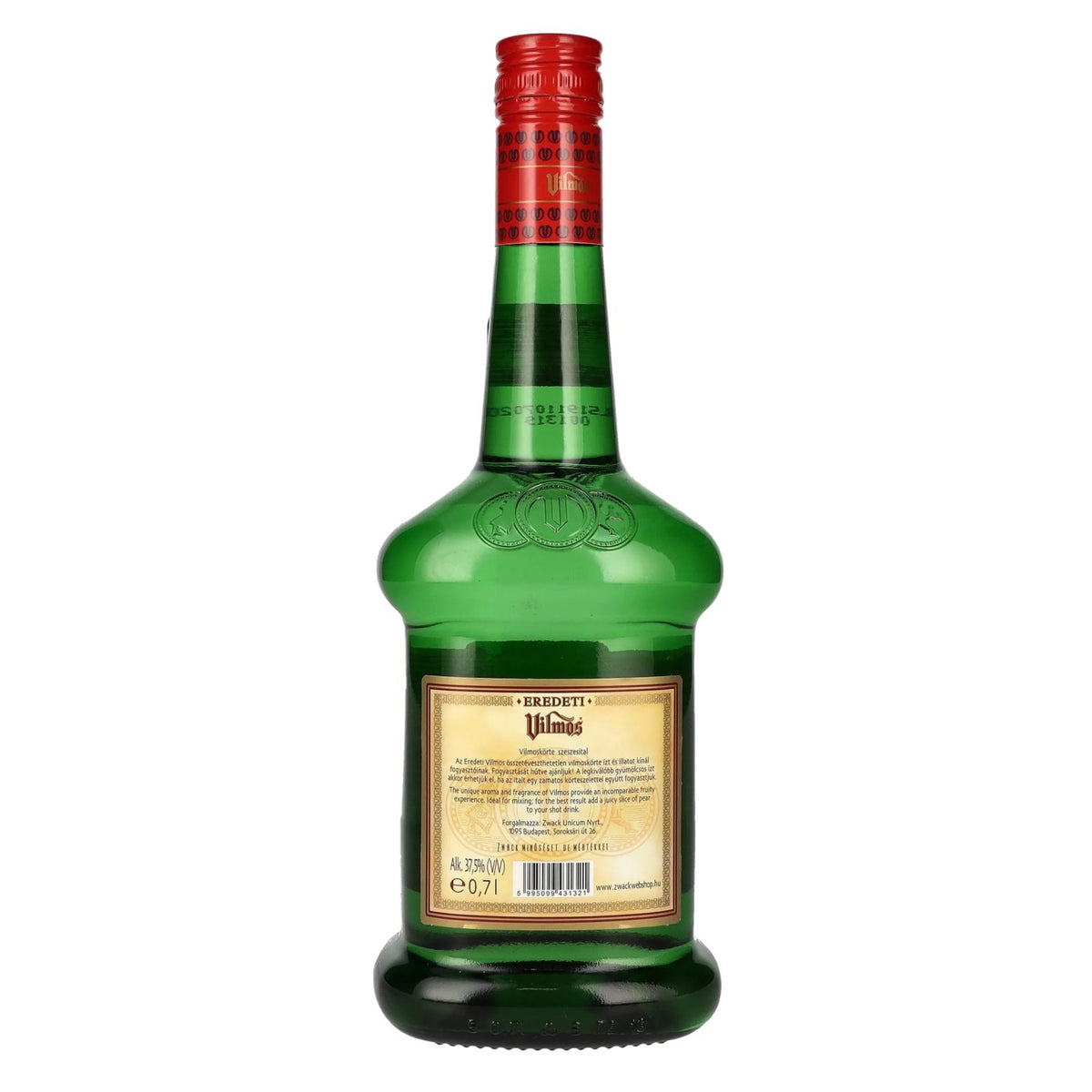 Vilmos Pear Brandy 37.5% ABV 0.7l