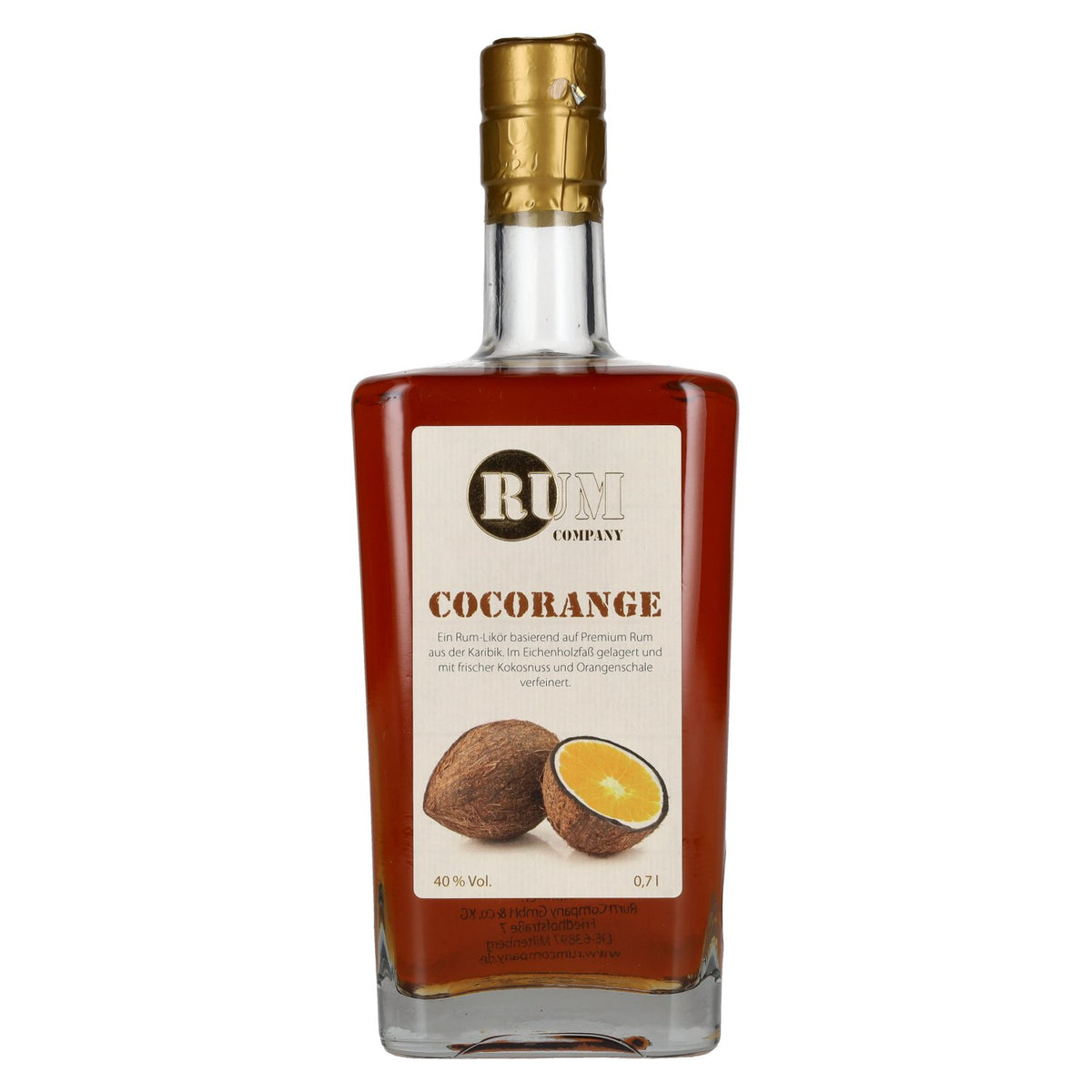 Rum Company COCORANGE 40% Vol. 0.7L