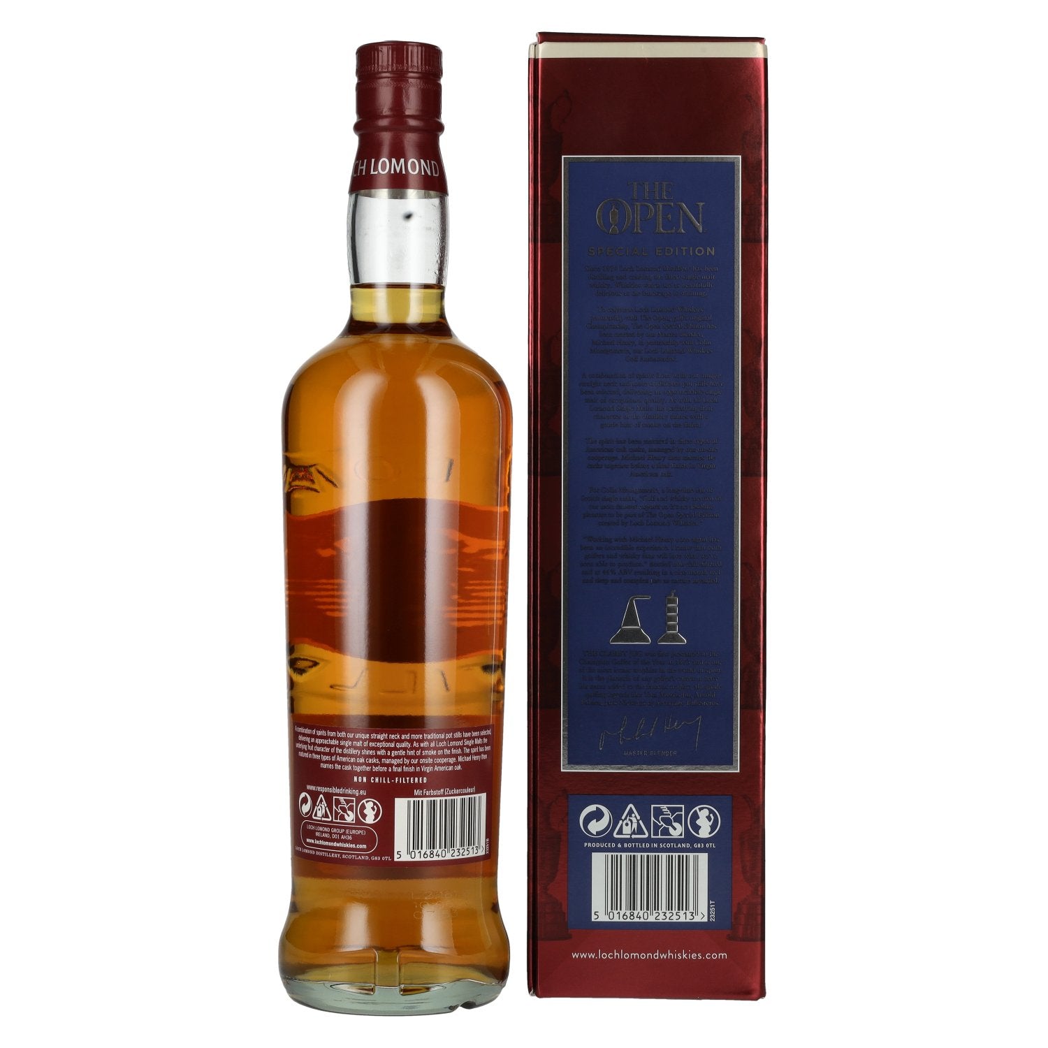 Loch Lomond THE OPEN Single Malt Special Edition 46% Vol. 0.7l in Gift Box