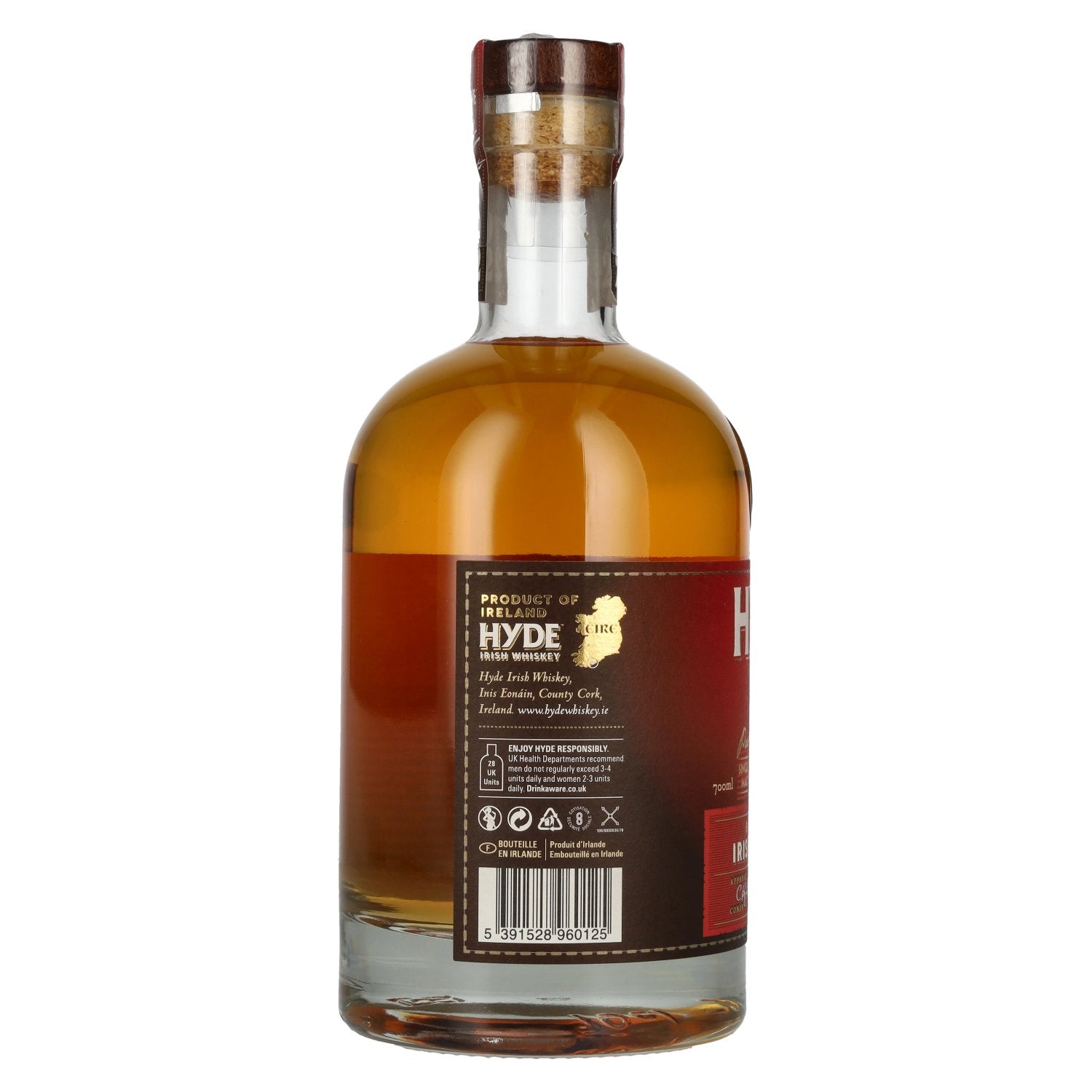Hyde No.4 RUM FINISH Single Malt Irish Whiskey 46% Vol. 0.7l