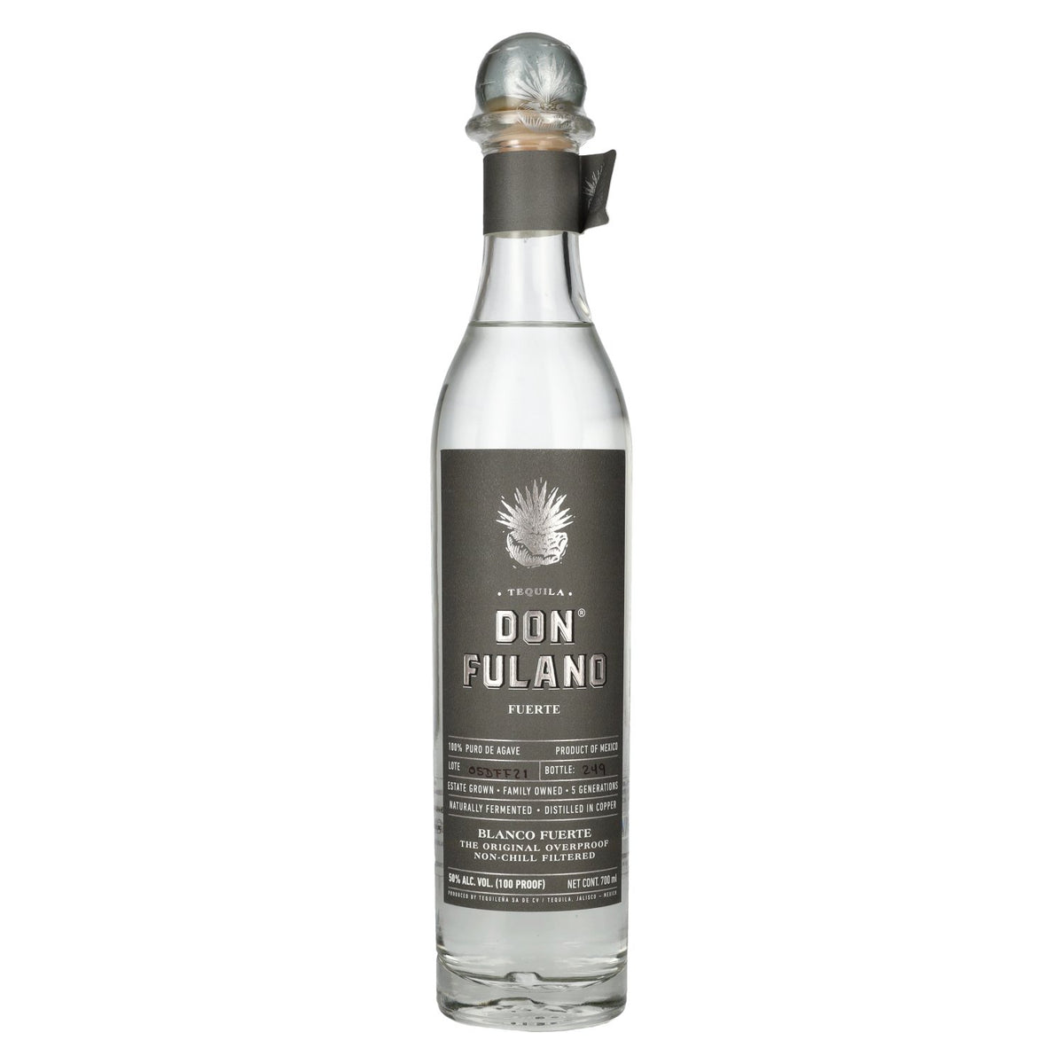 Don Fulano Tequila BLANCO FUERTE 100% Puro de Agave 50% vol. 0.7 l