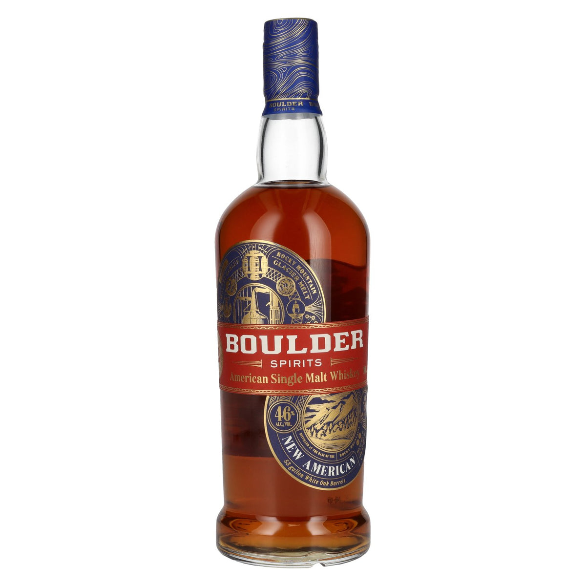 Boulder Spirits American Single Malt AMERICAN OAK Whiskey 46% Vol. 0,7l