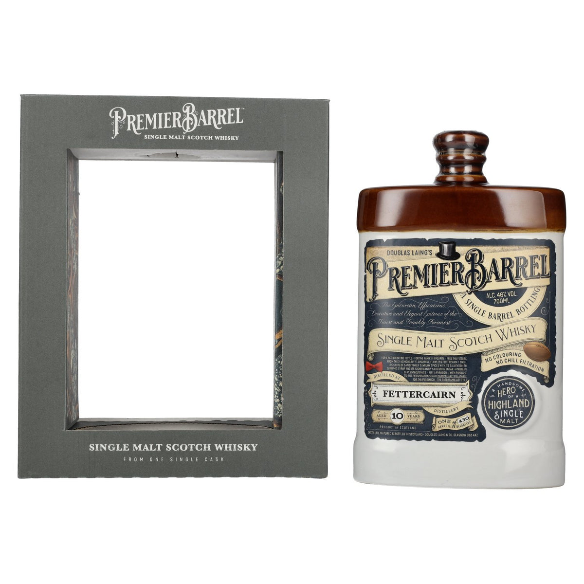 Douglas Laing PREMIER BARREL Fettercairn 10 Years FATHER'S DAY 46% Vol. 0.7l in Gift Box