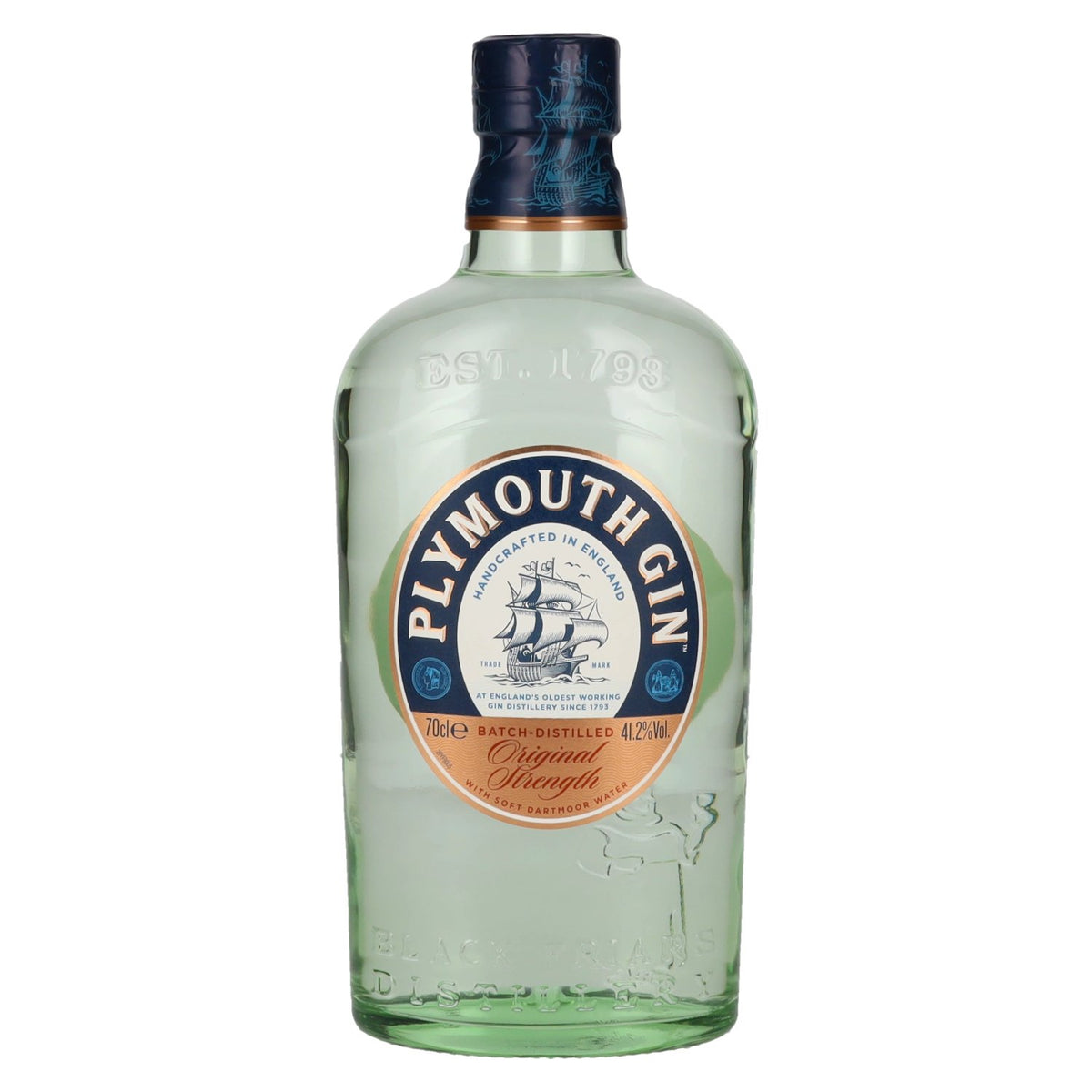 Plymouth Original Strength Dry Gin 41.2% ABV 0.7l