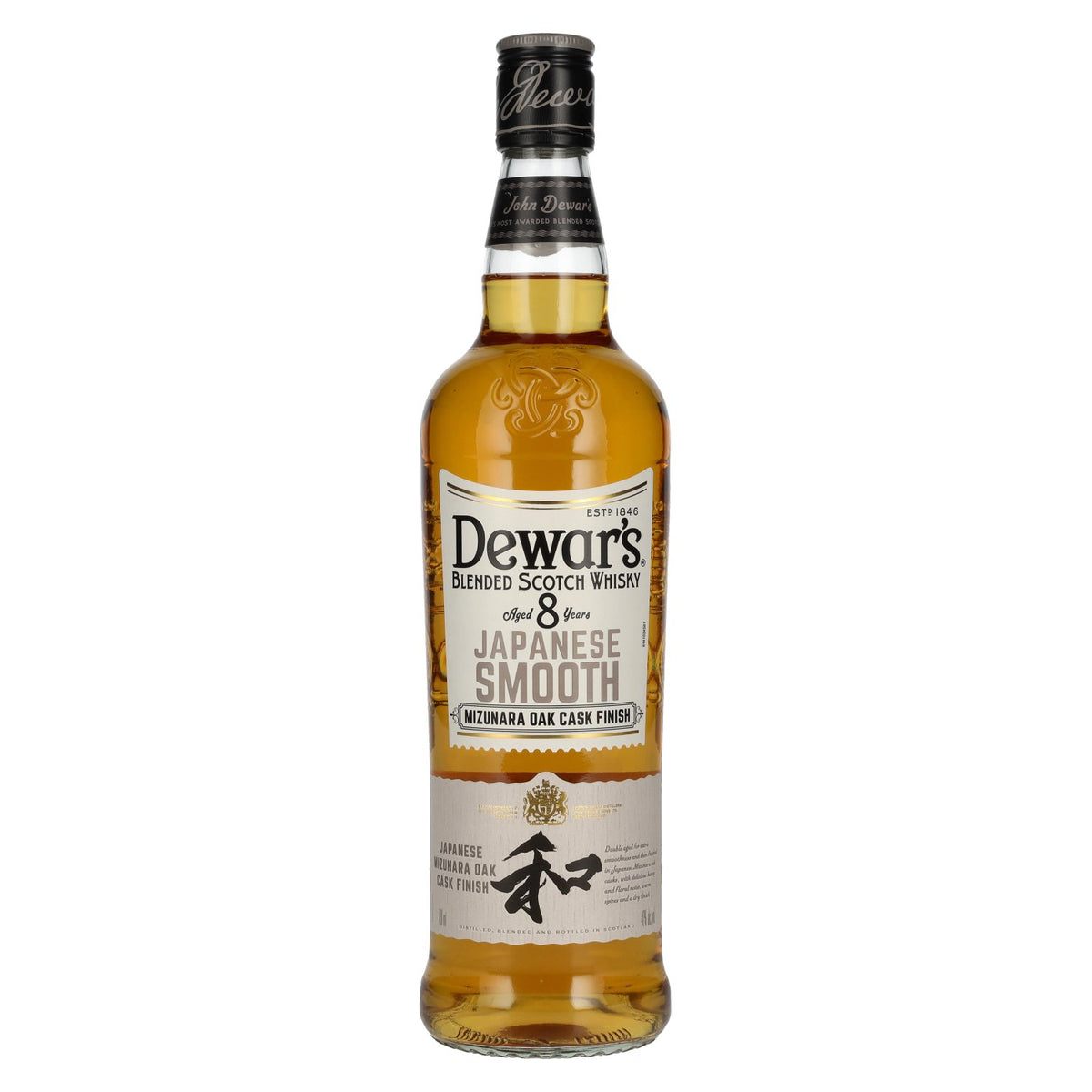Dewar's 8 Years Old Japanese Smooth Blended Scotch Whisky 40% Vol. 0.7l