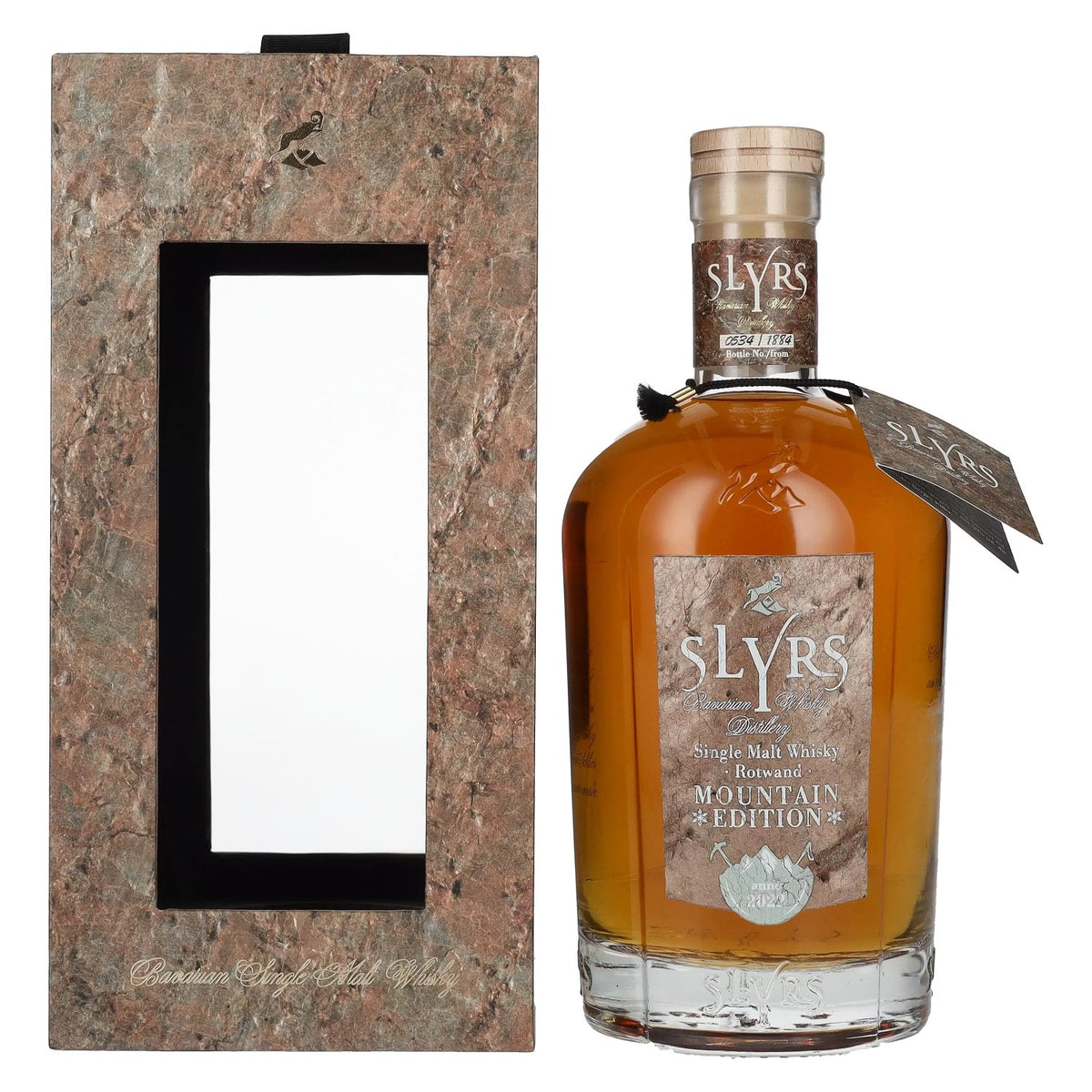 Slyrs Single Malt Whisky MOUNTAIN EDITION Rotwand 2022 50% Vol. 0.7L in Gift Box