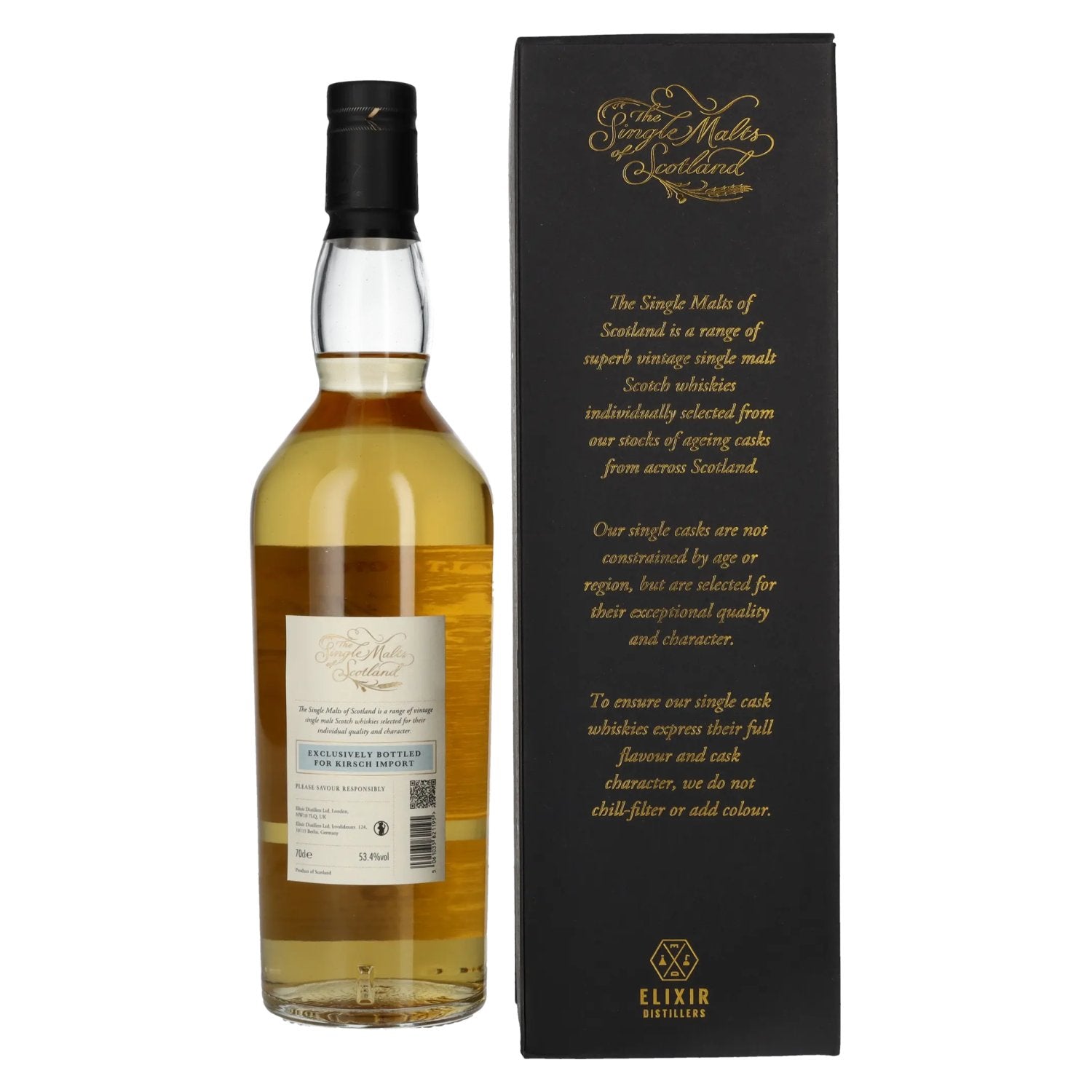 Tormore 18 Years Old KIRSCH IMPORT Speyside Single Malt 2005 53.4% Vol. 0.7l in Gift Box