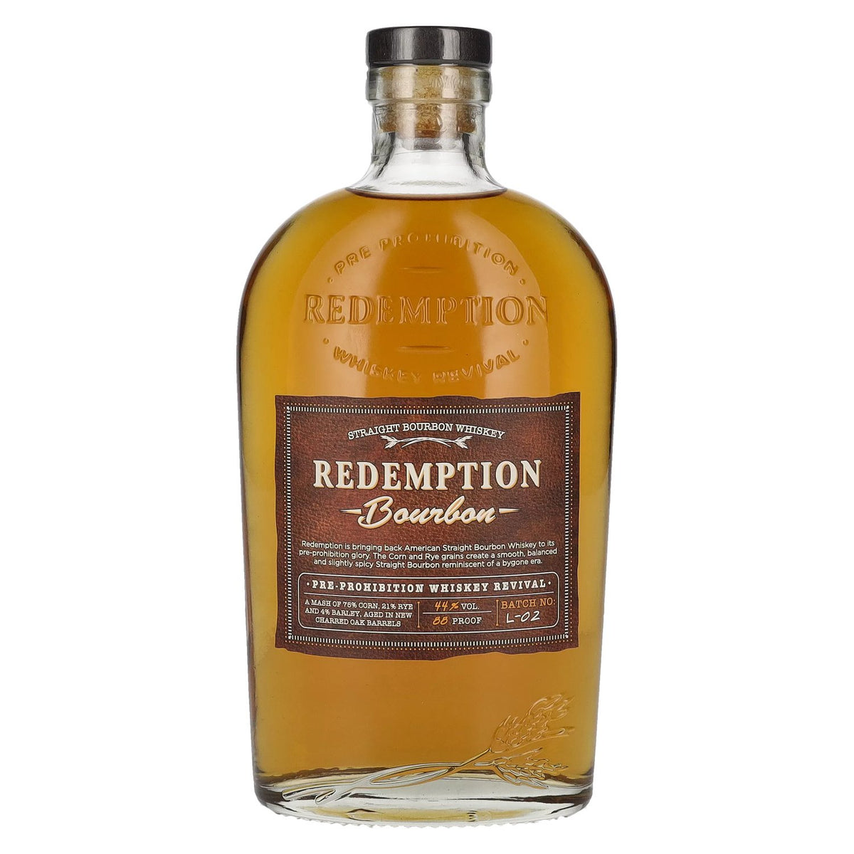 Redemption Bourbon Pre-Prohibition Whiskey Revival 44% Vol. 0.7l