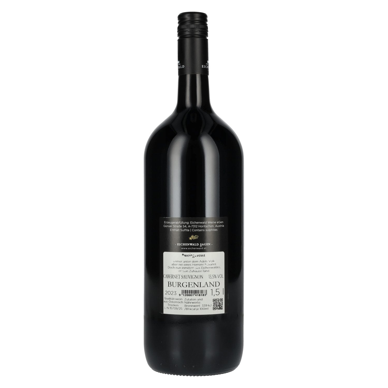 Eichenwald DER ARISTOKRAT Cabernet Sauvignon 2023 13,5% Vol. 1,5l
