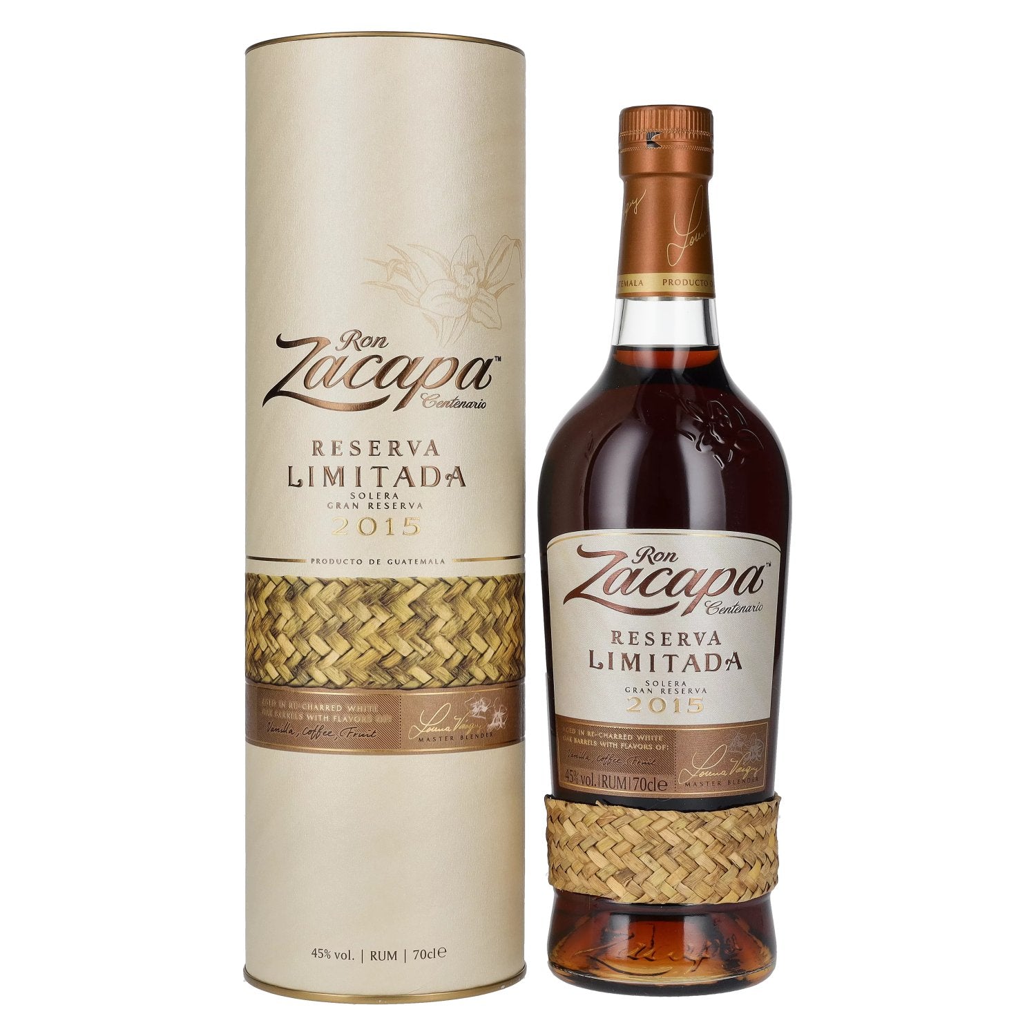 Ron Zacapa Centenario RESERVA LIMITADA Solera Gran Reserva 2015 45% Vol. 0.7l in gift box