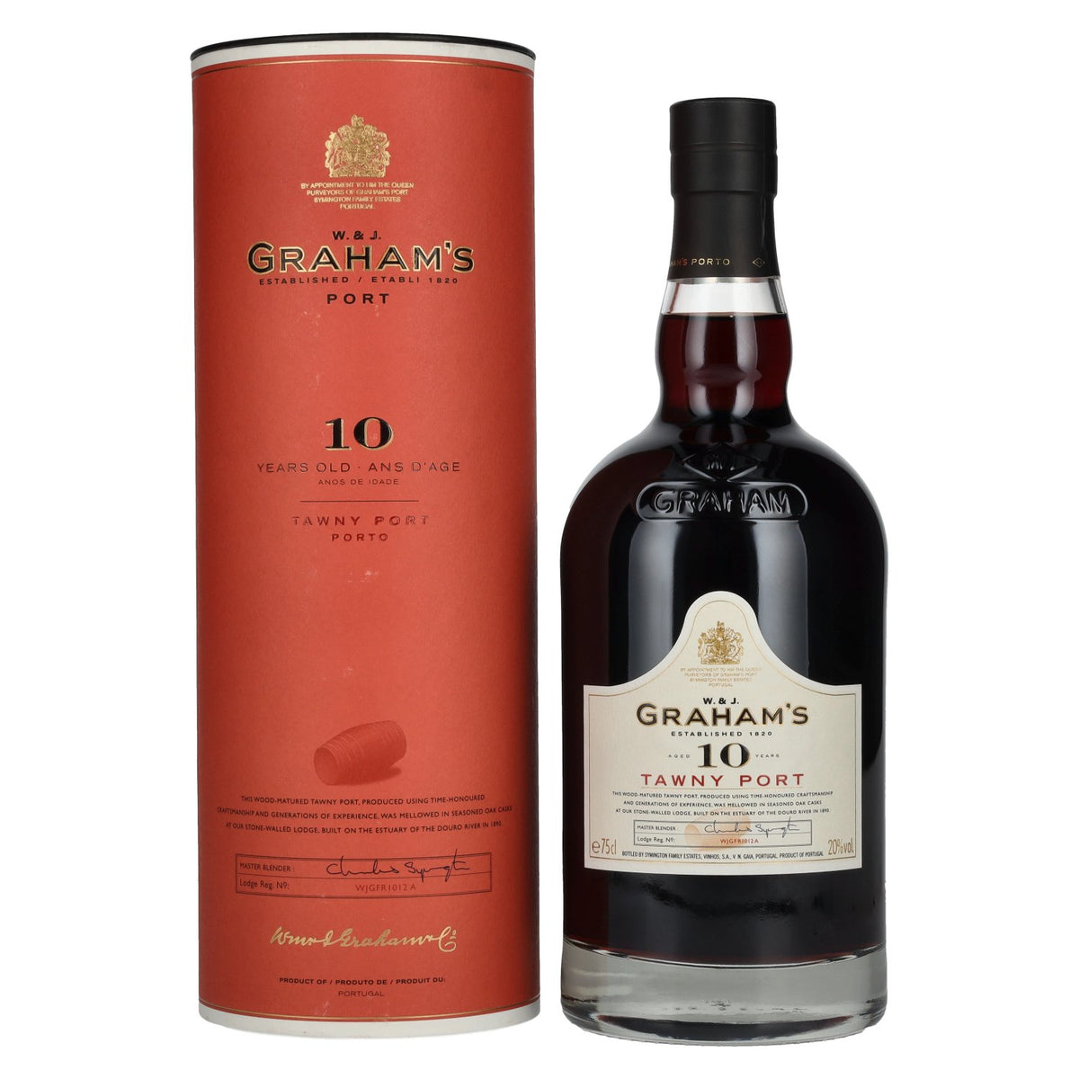 W. & J. Graham's Tawny Port 10 Years Old 20% Vol. 0,75l in Geschenkbox