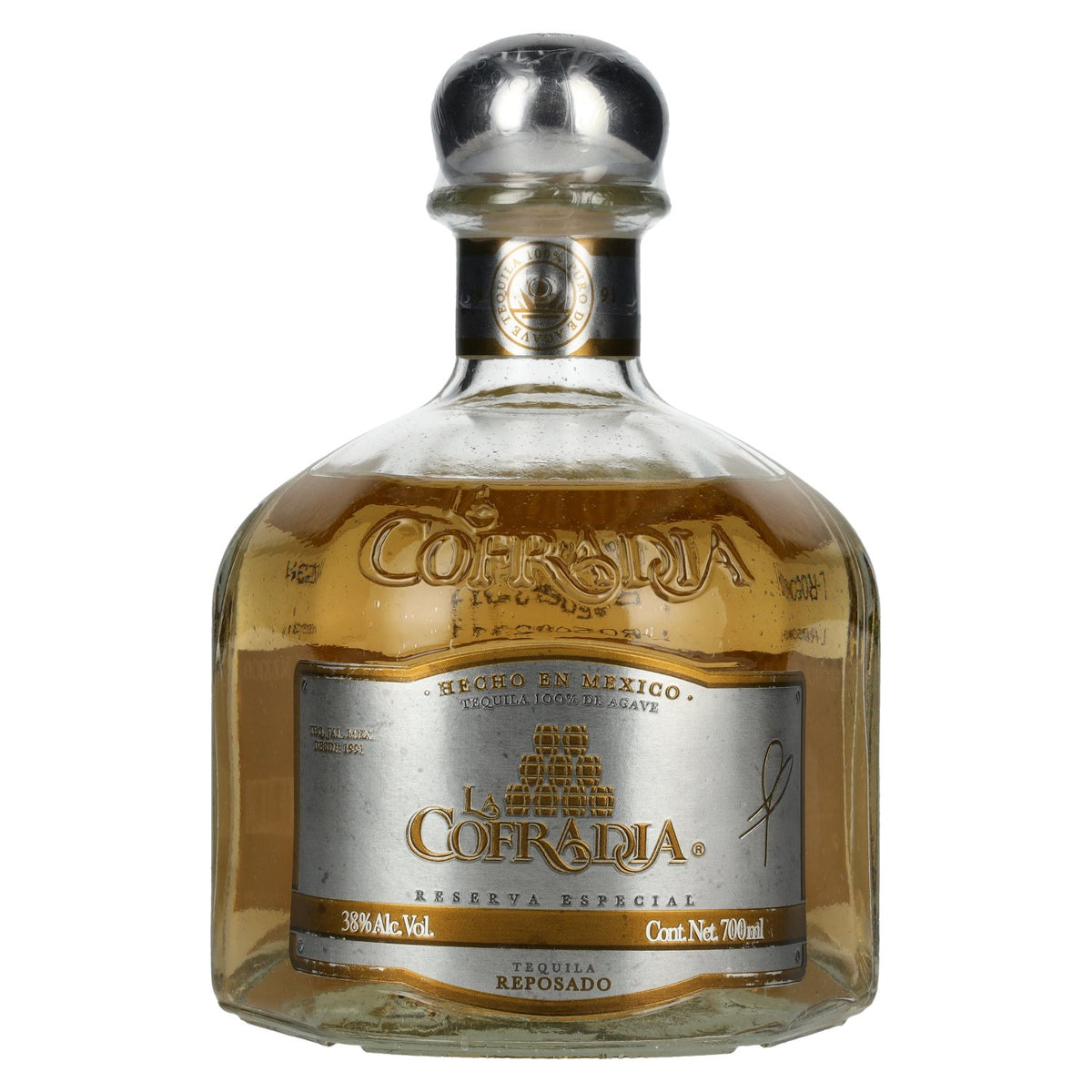 La Cofradia Tequila Reposado 100% Agave Reserva Especial 38% Vol. 0.7l